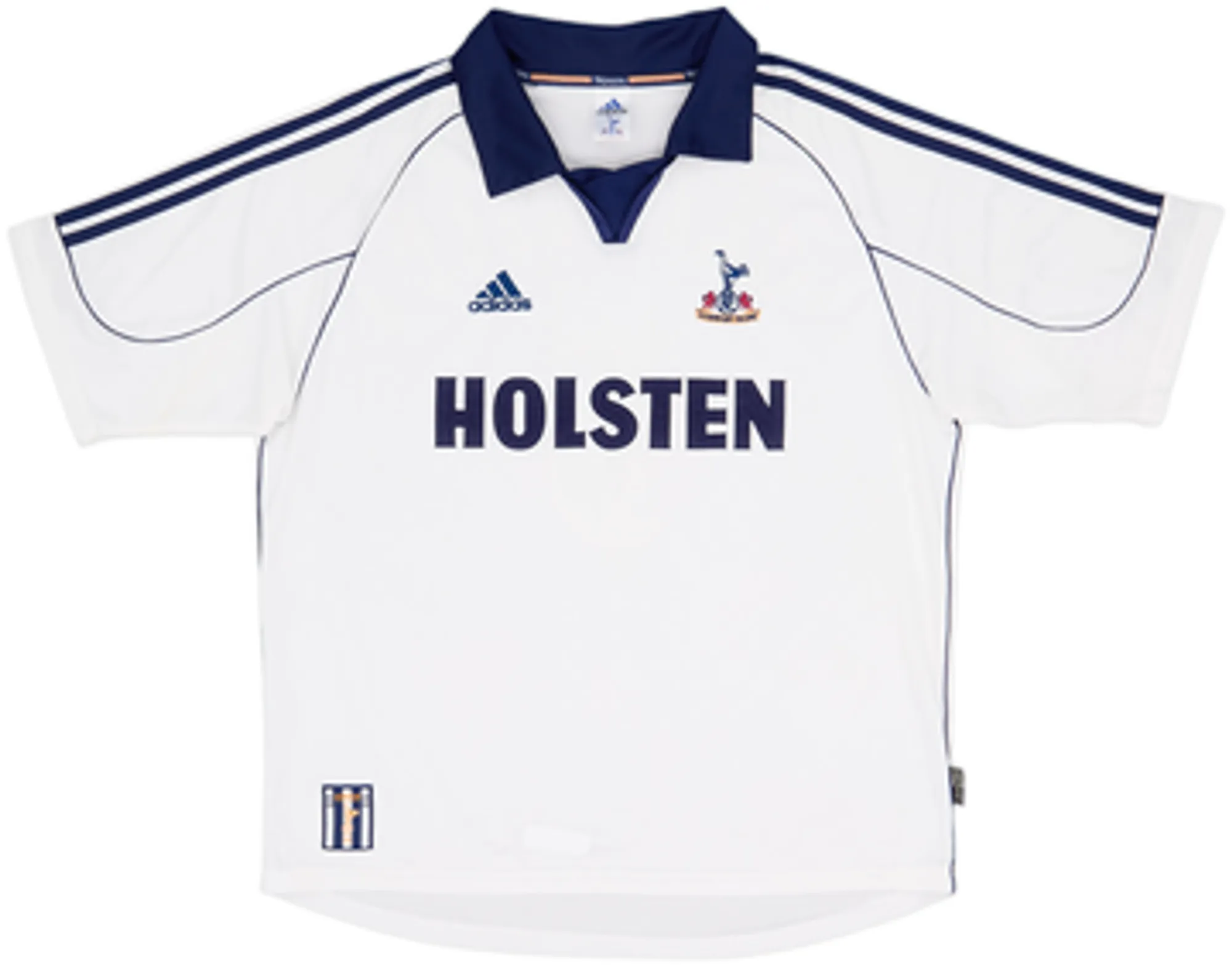 1999-01 Tottenham Home Shirt Campbell #5 - 8/10 - (L)