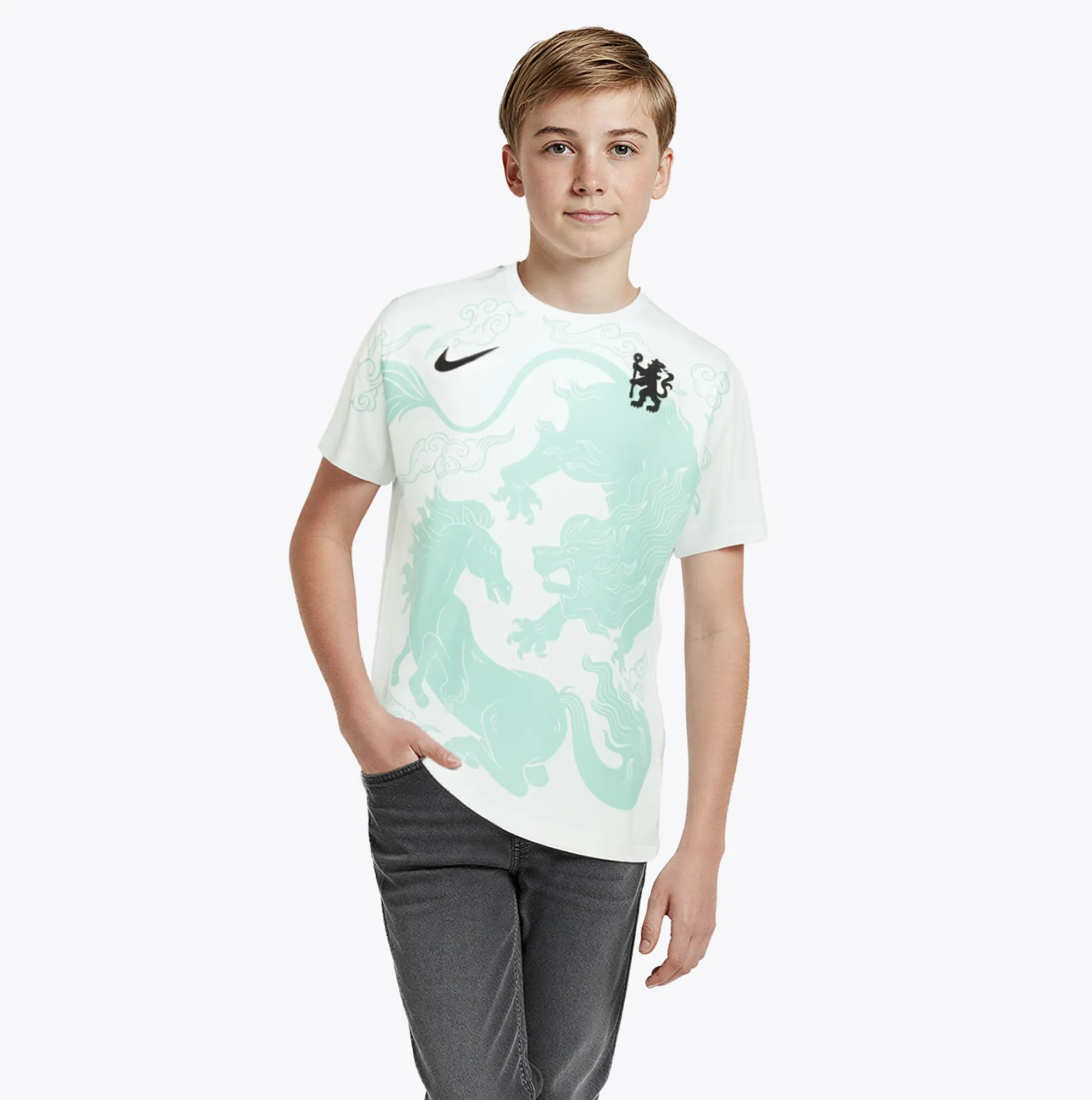 Chelsea Nike Year of The Horse Limited Edition Pre Match Top - Kids