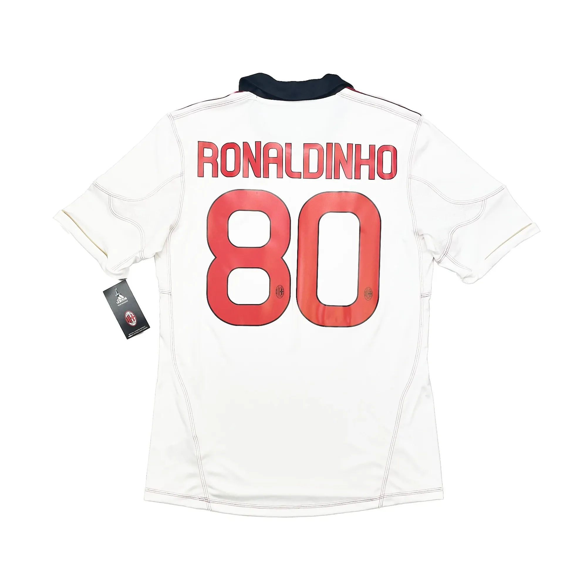 2010/11 AC Milan Ronaldinho #80 *BNWT* Away Shirt (M) Adidas | Cult Kits
