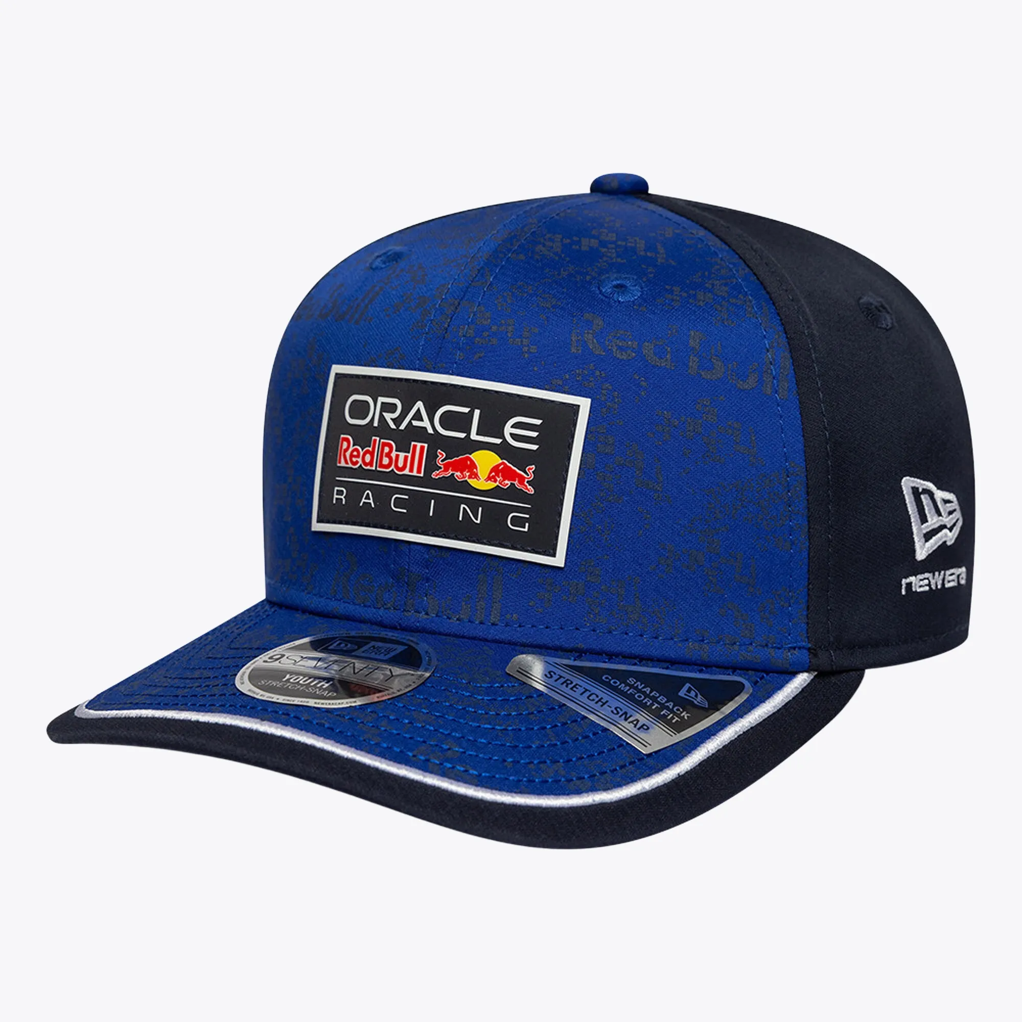 Red Bull Racing Youth Team Dark Blue 9SEVENTY Stretch Snap Adjustable Cap New Era Cap adult unisex