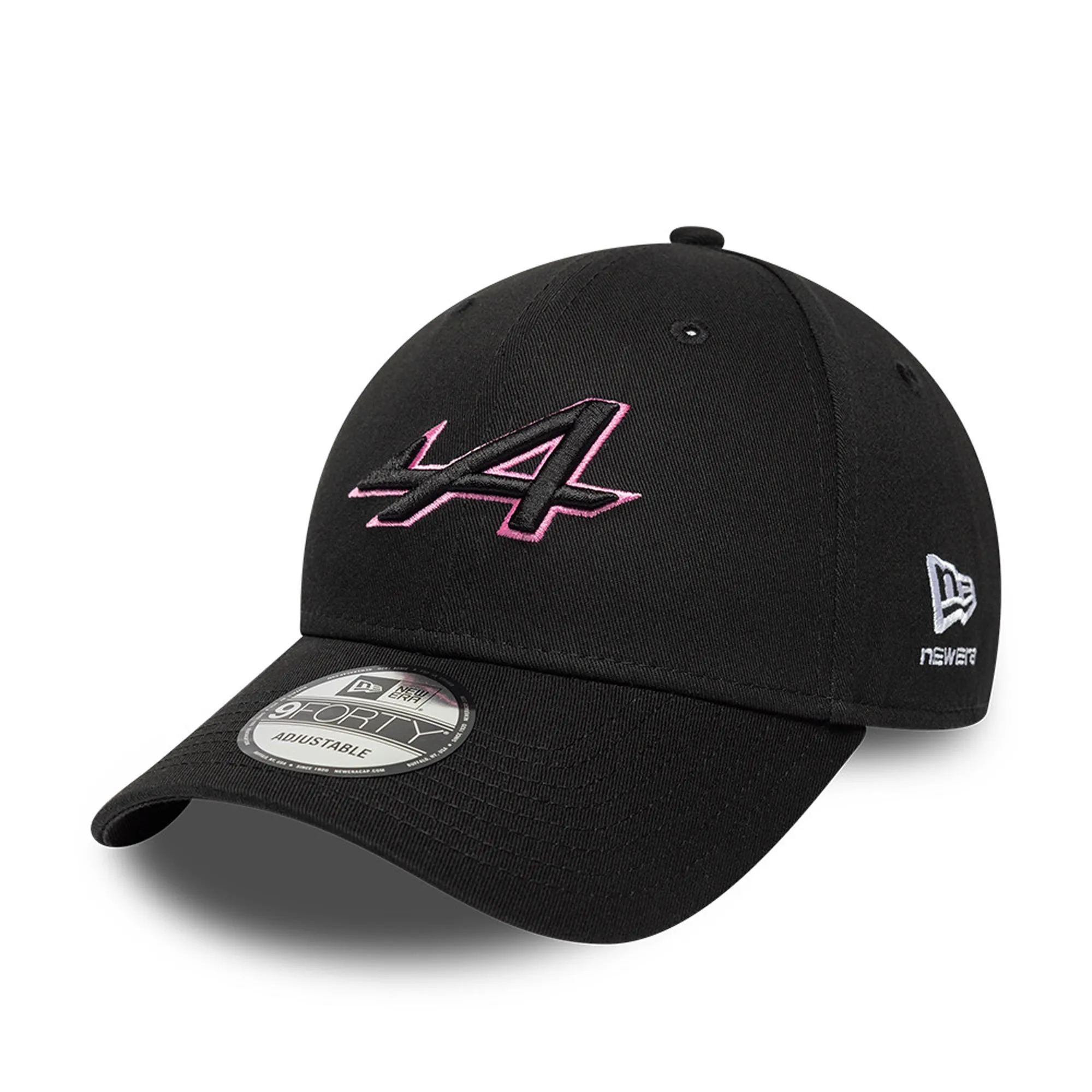 Alpine Racing Essential Black 9FORTY Adjustable Cap New Era Cap adult unisex
