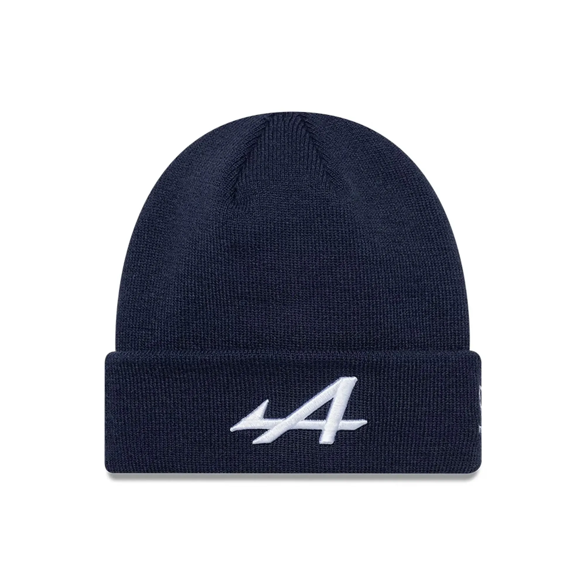 Alpine Racing Essential Dark Blue Cuff Knit Beanie Hat New Era Cap adult unisex