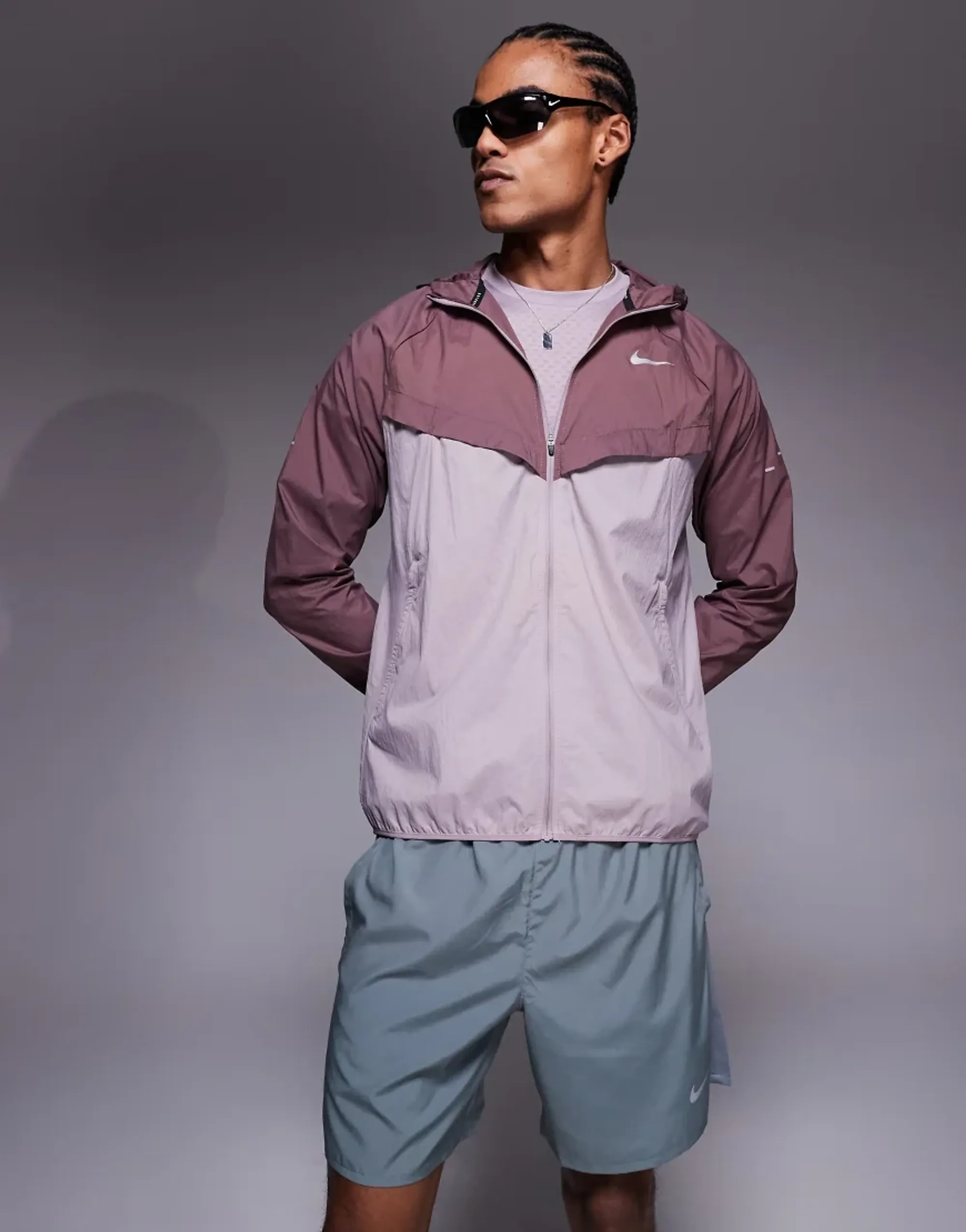Men's Nike Stride Repel Woven Run Jacket 