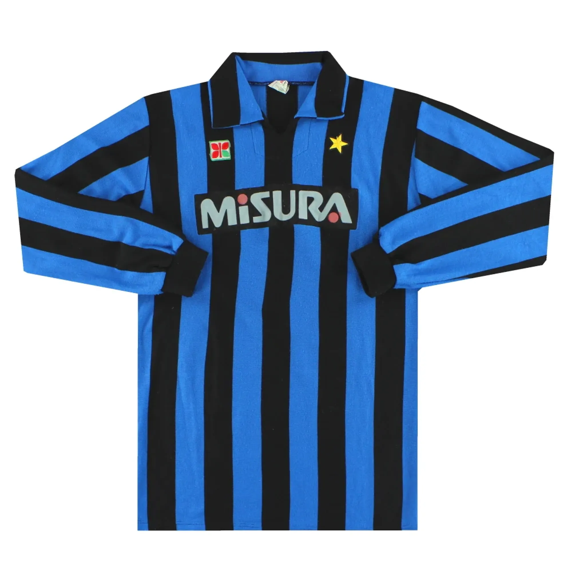 1983-86 Inter Milan Home Shirt L/S L - Inter Milan / Excellent 