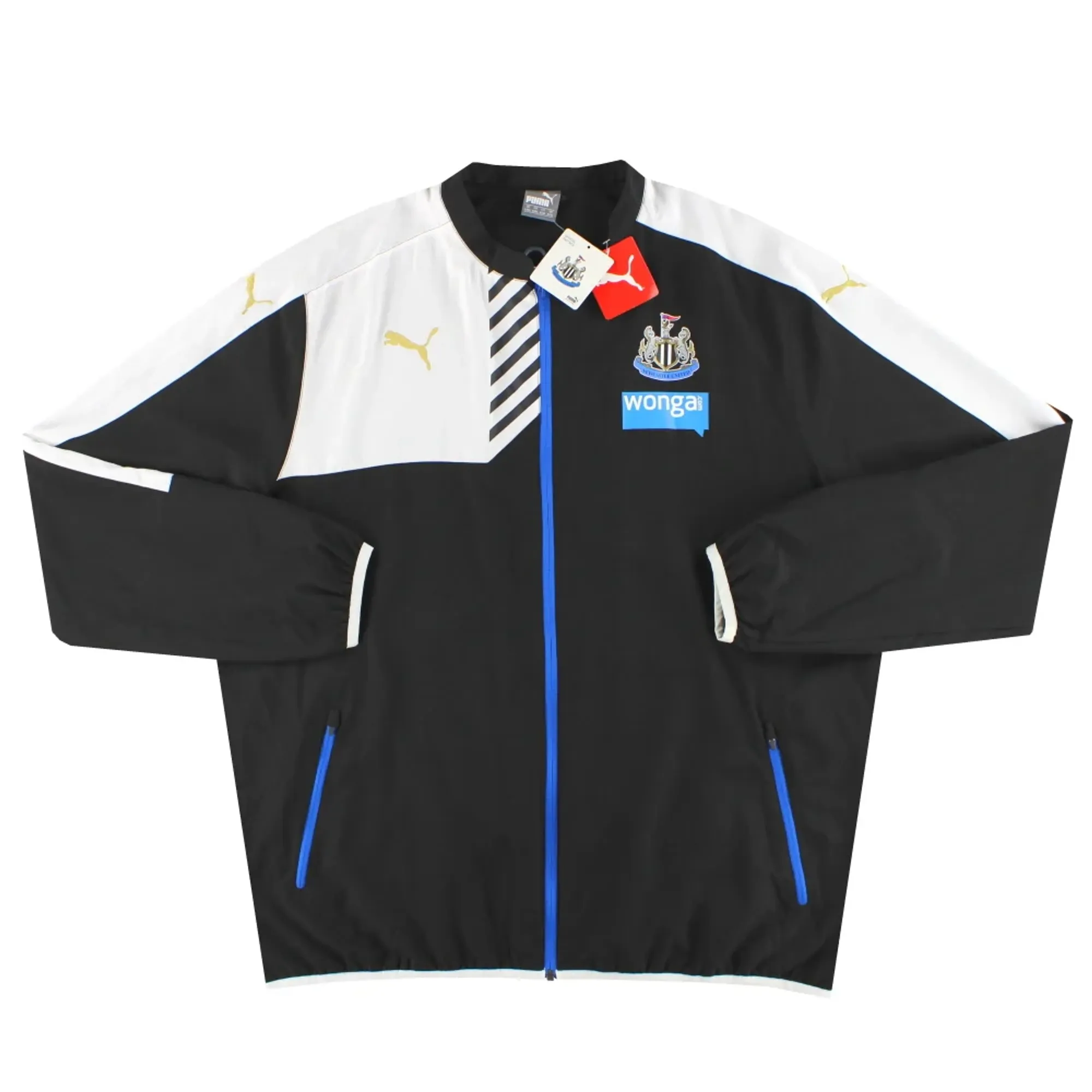 2015-16 Newcastle Puma Track Jacket *w/tags* XXXL - Newcastle United / w/tags 