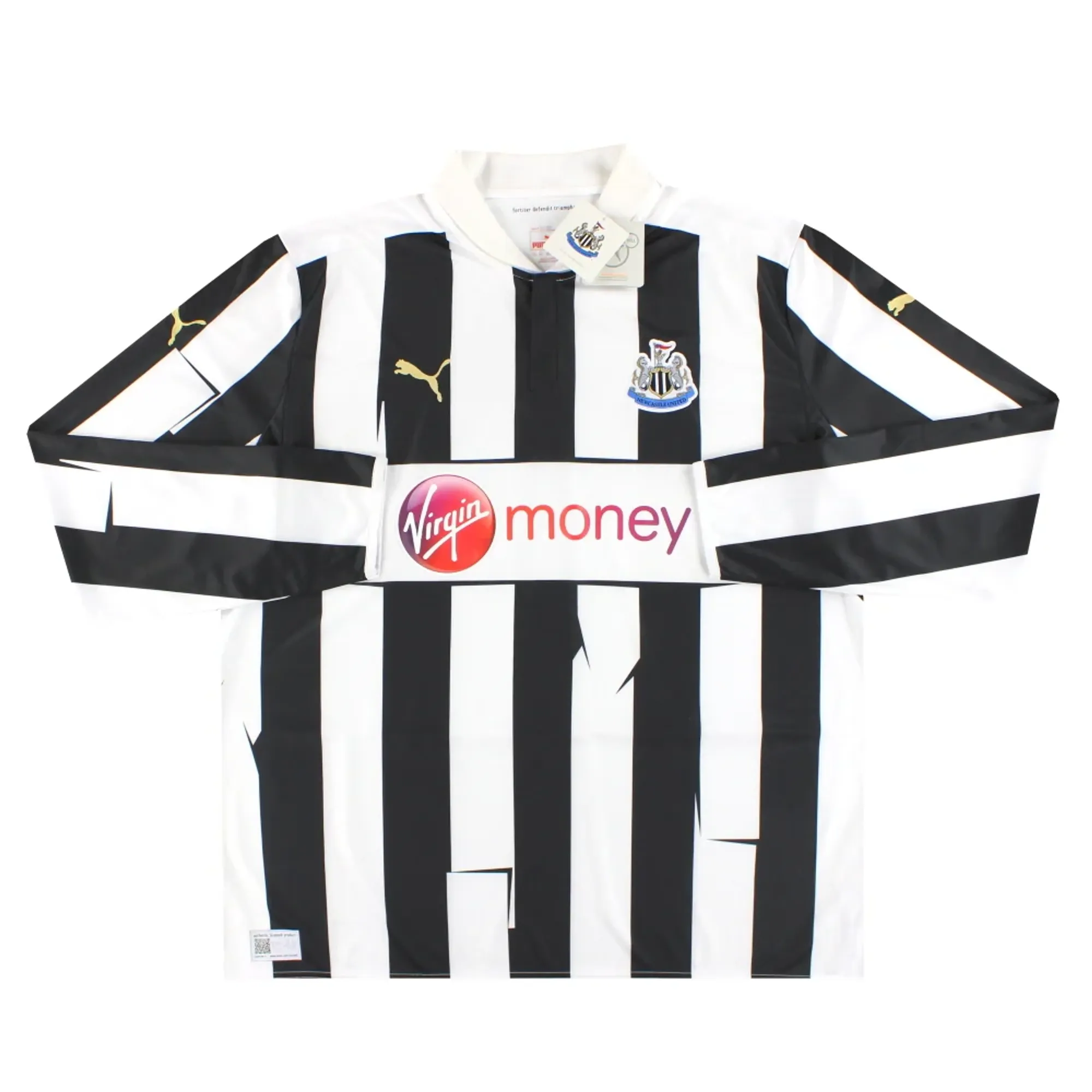 2012-13 Newcastle Puma Home Shirt L/S *w/tags* XXXL - Newcastle United / w/tags 