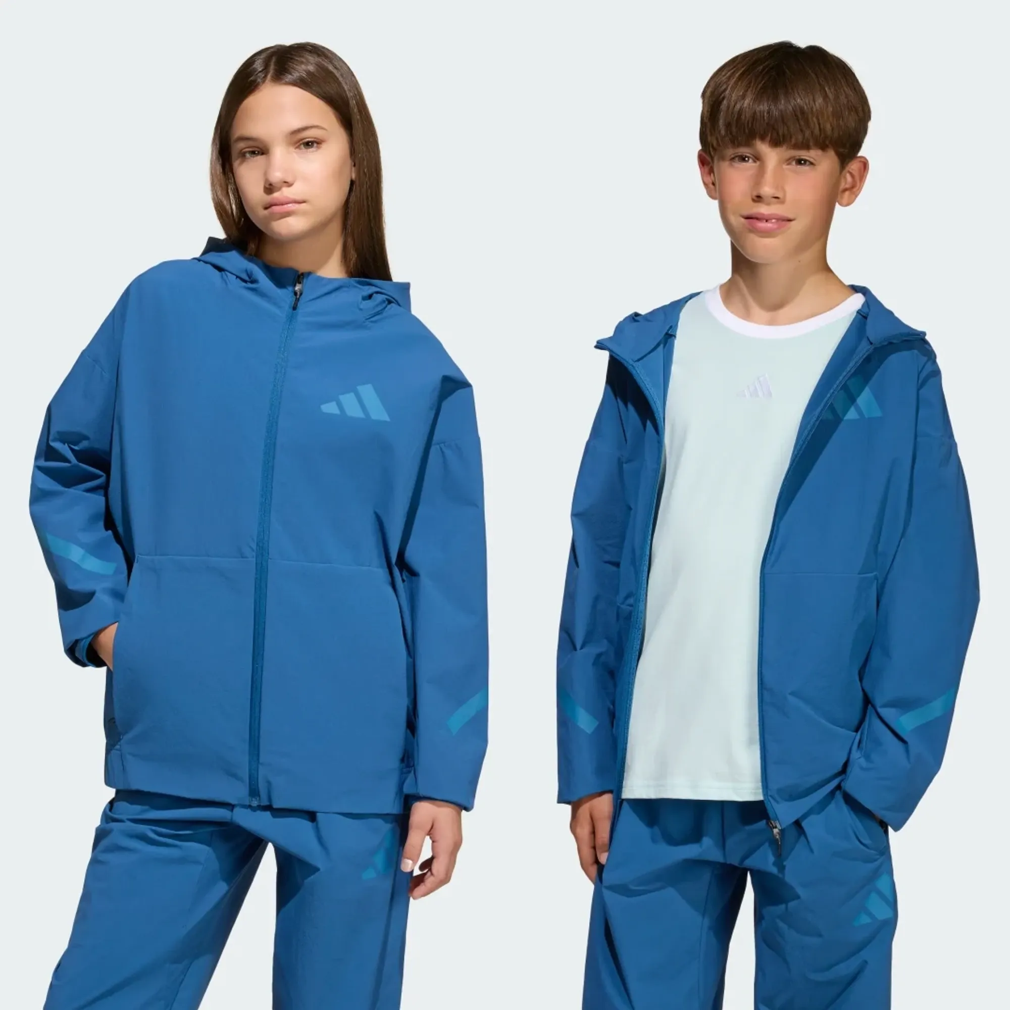 adidas Z.N.E. Woven Travel Cover Up Track Top