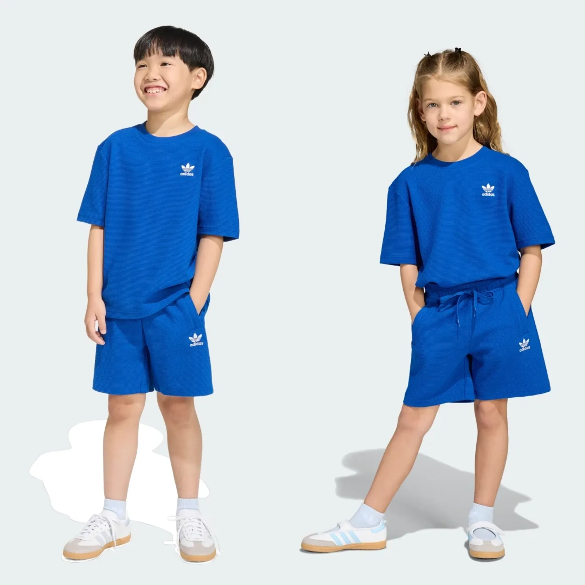 adidas Loose Waffle Short T-Shirt Set