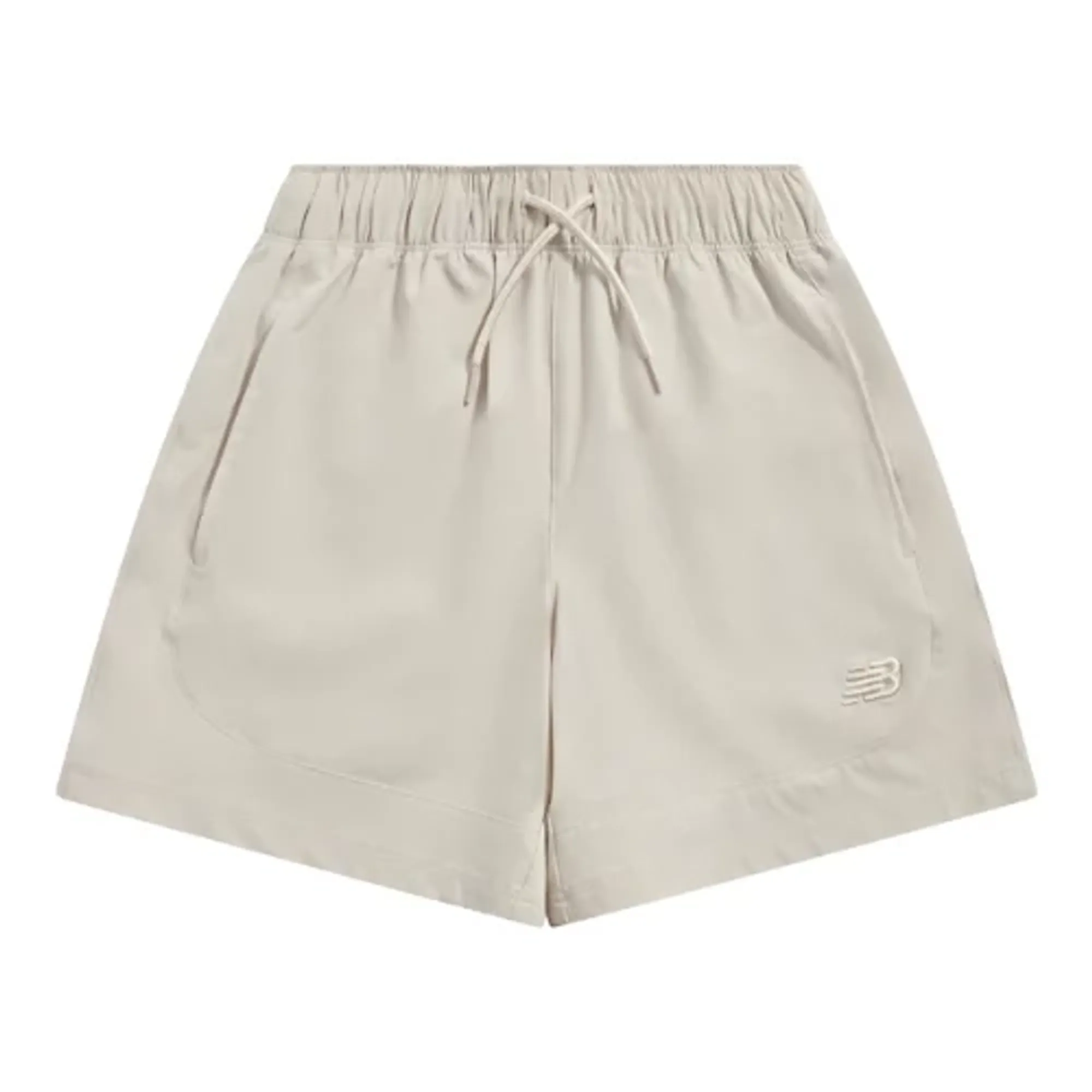 New Balance Boys Athletics Stretch Short in Grey Nylon