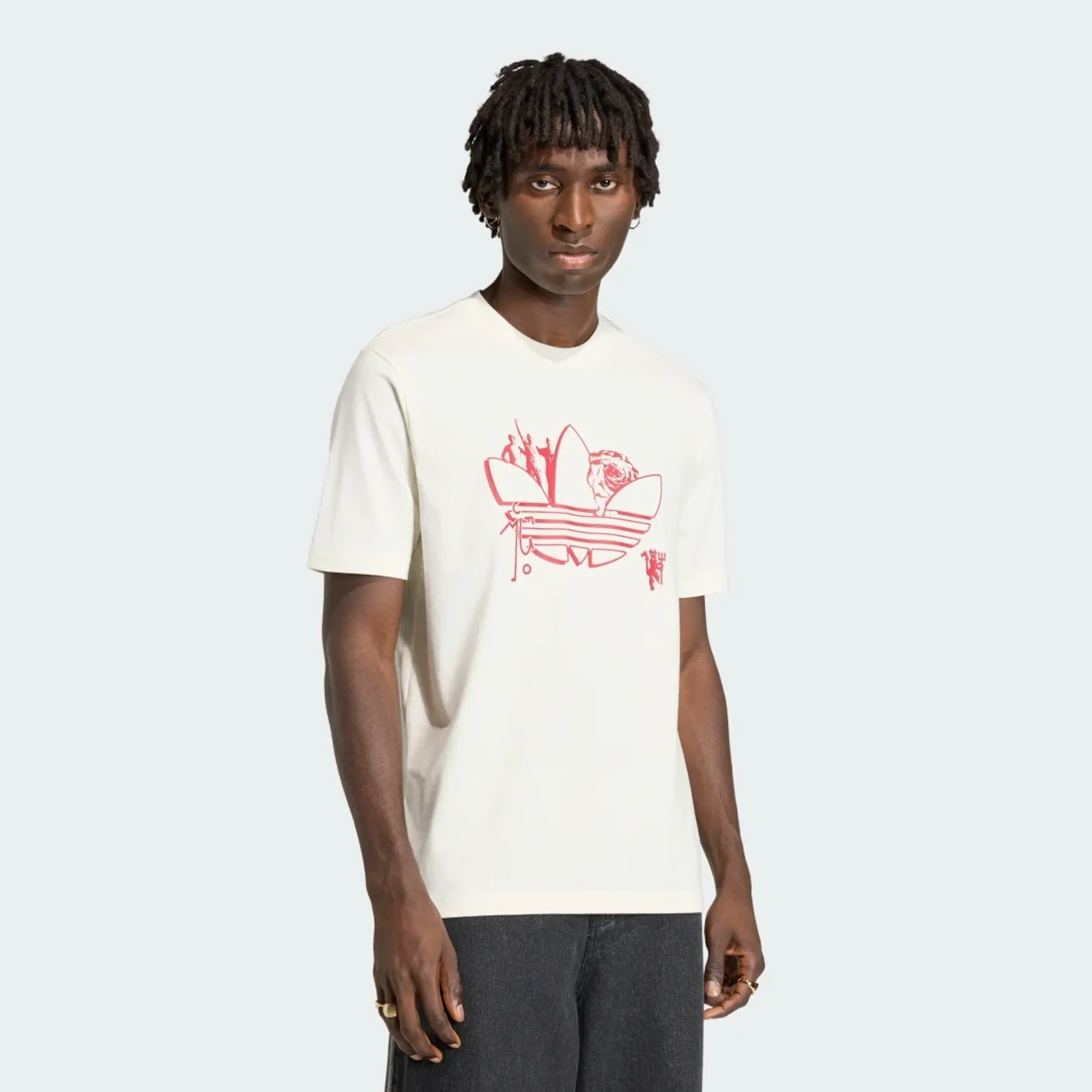adidas Manchester United Seasonal Graphic T-Shirt