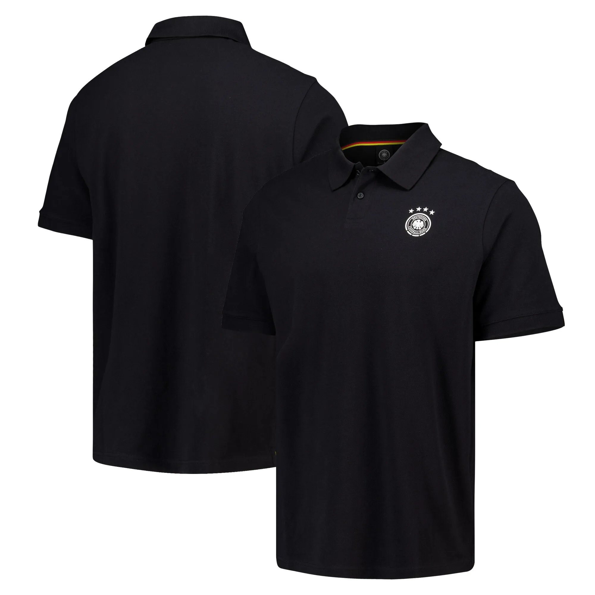 DFB Essentials Polo Shirt - Black - Mens