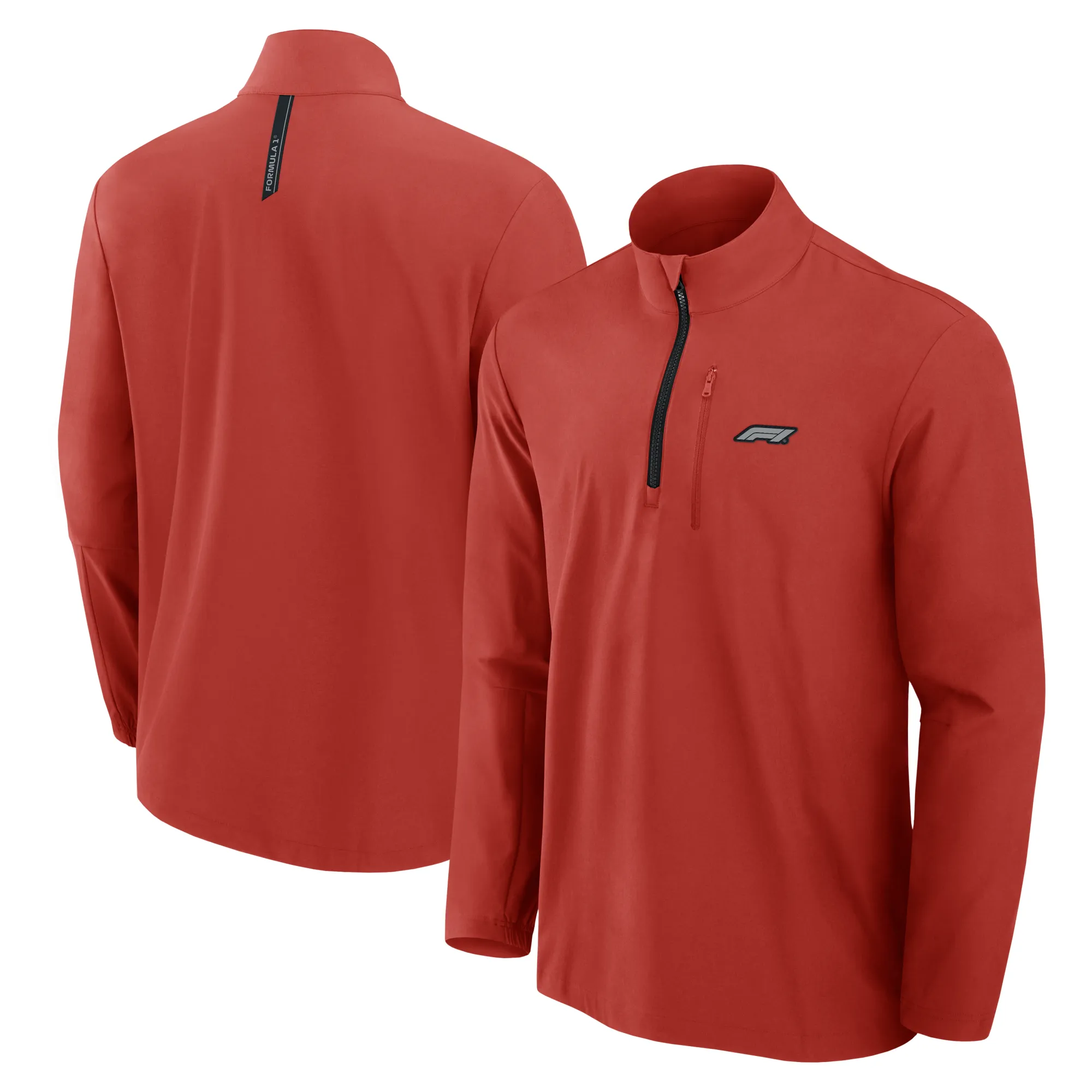 Formula 1 Iconic Woven 1/4 Zip Top - Red