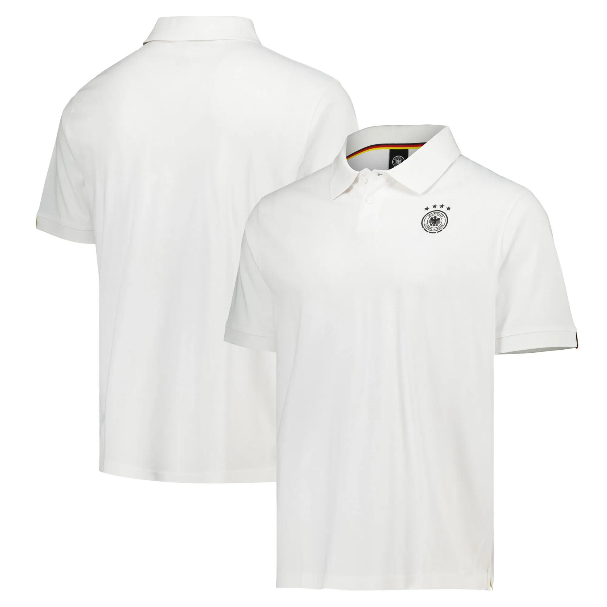 DFB Essentials Polo Shirt - White - Mens