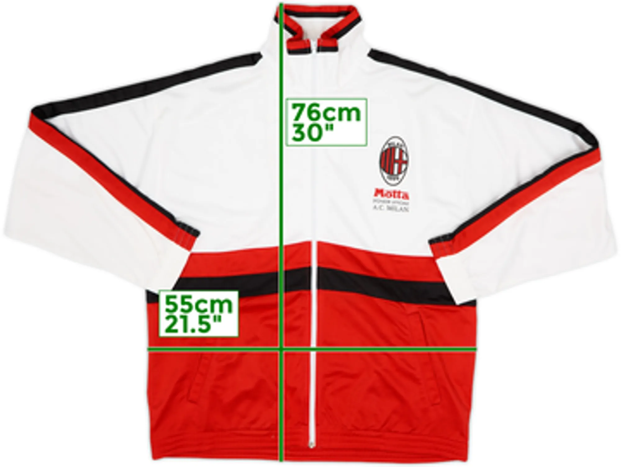 1993-94 AC Milan Supporters Jacket - 8/10 - (M)