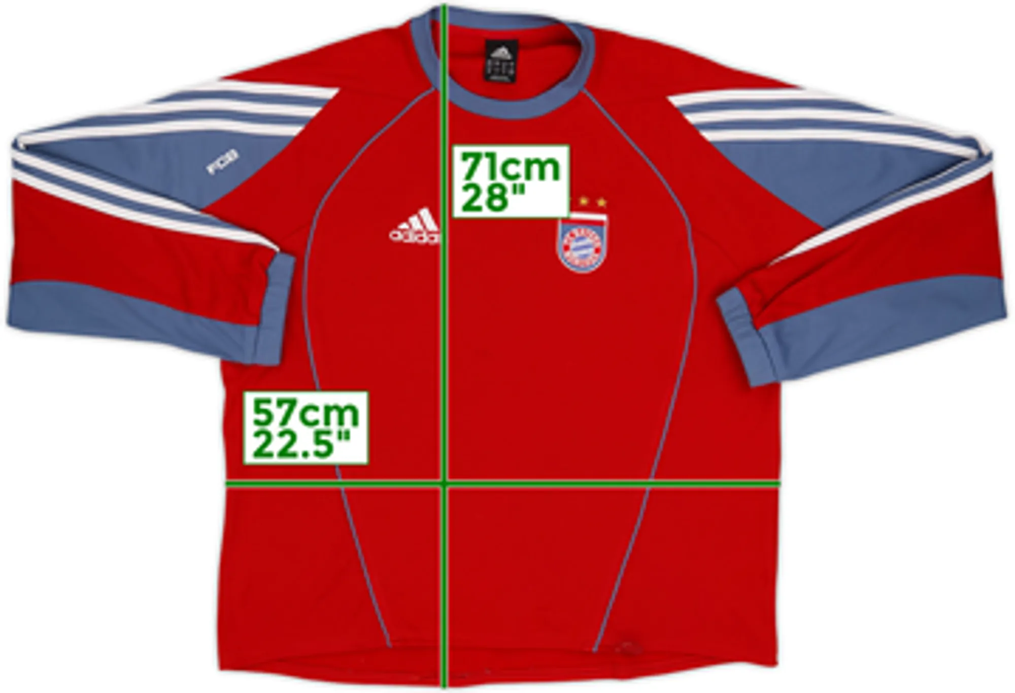 2005-06 Bayern Munich adidas Sweat Top - 7/10 - (3XL)