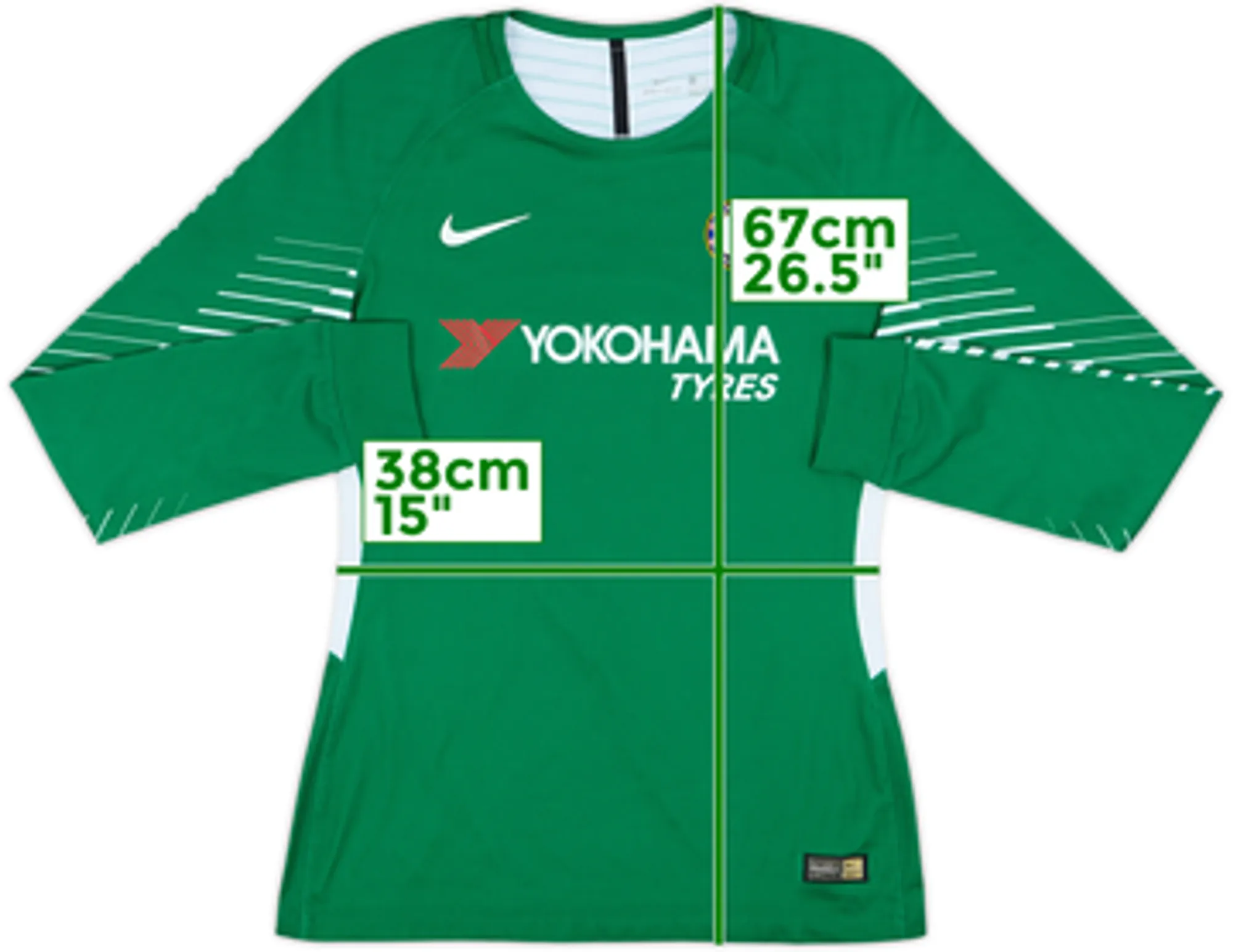 2017-18 Chelsea Player Issue GK Shirt - 4/10 - (Women's S)