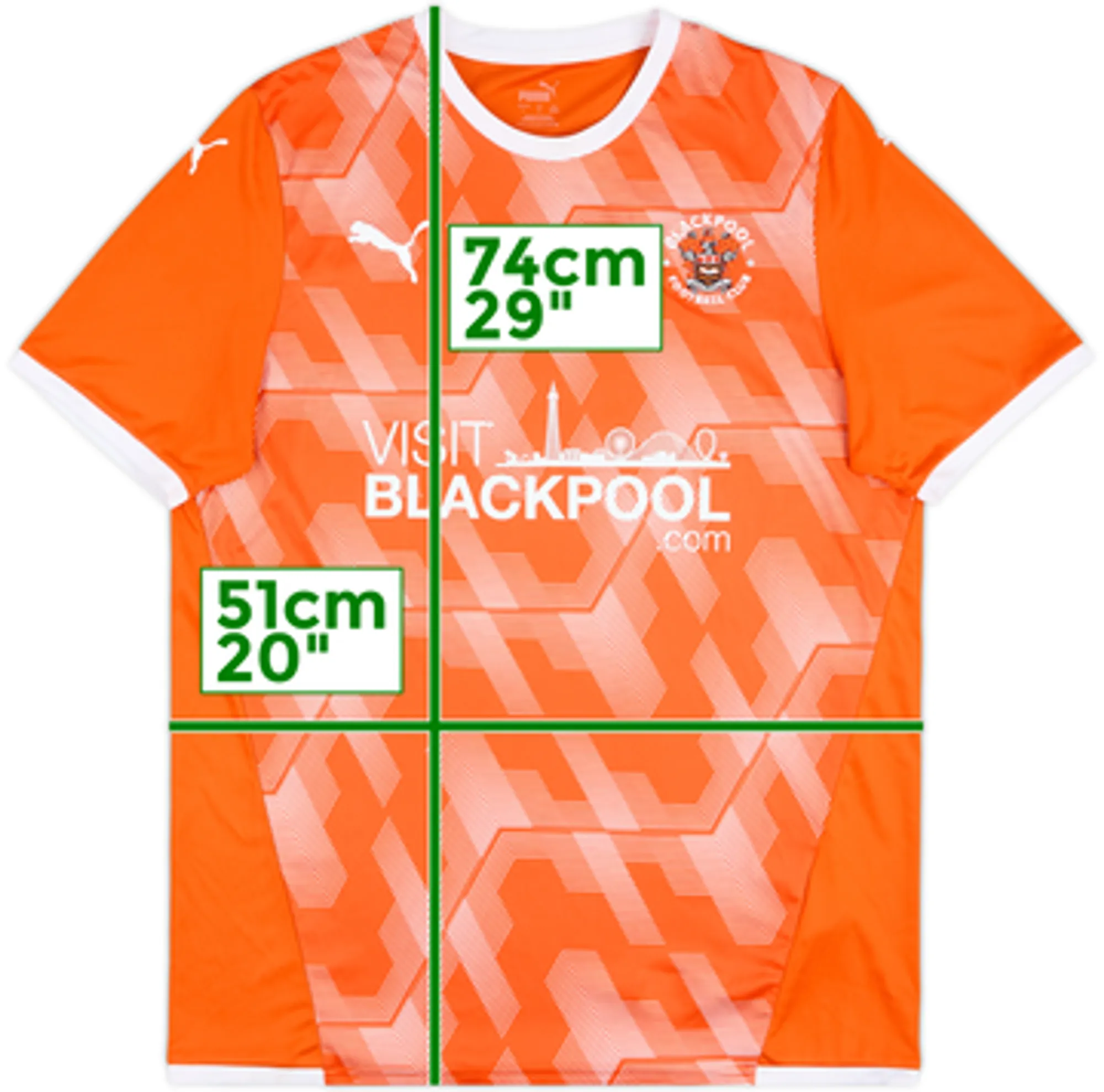 2021-22 Blackpool Home Shirt - 10/10 - (L)