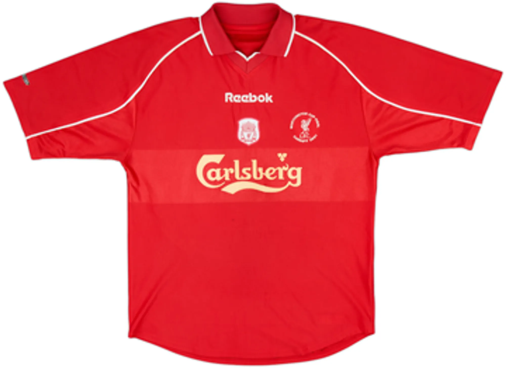 2000-02 Liverpool Worthington Cup Final Home Shirt Carragher #23 - 6/10 - (M)