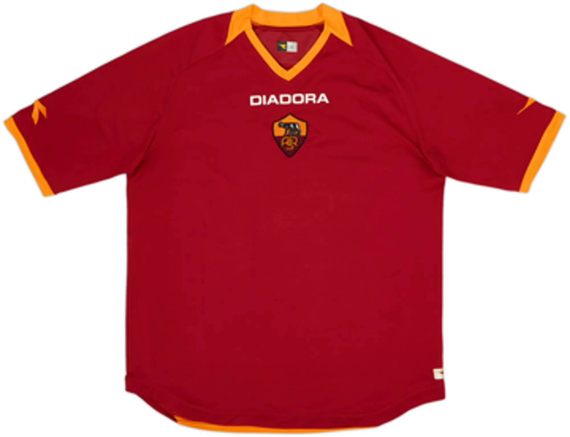 2006-07 Roma Home Shirt Taddei #11 - 6/10 - (L)