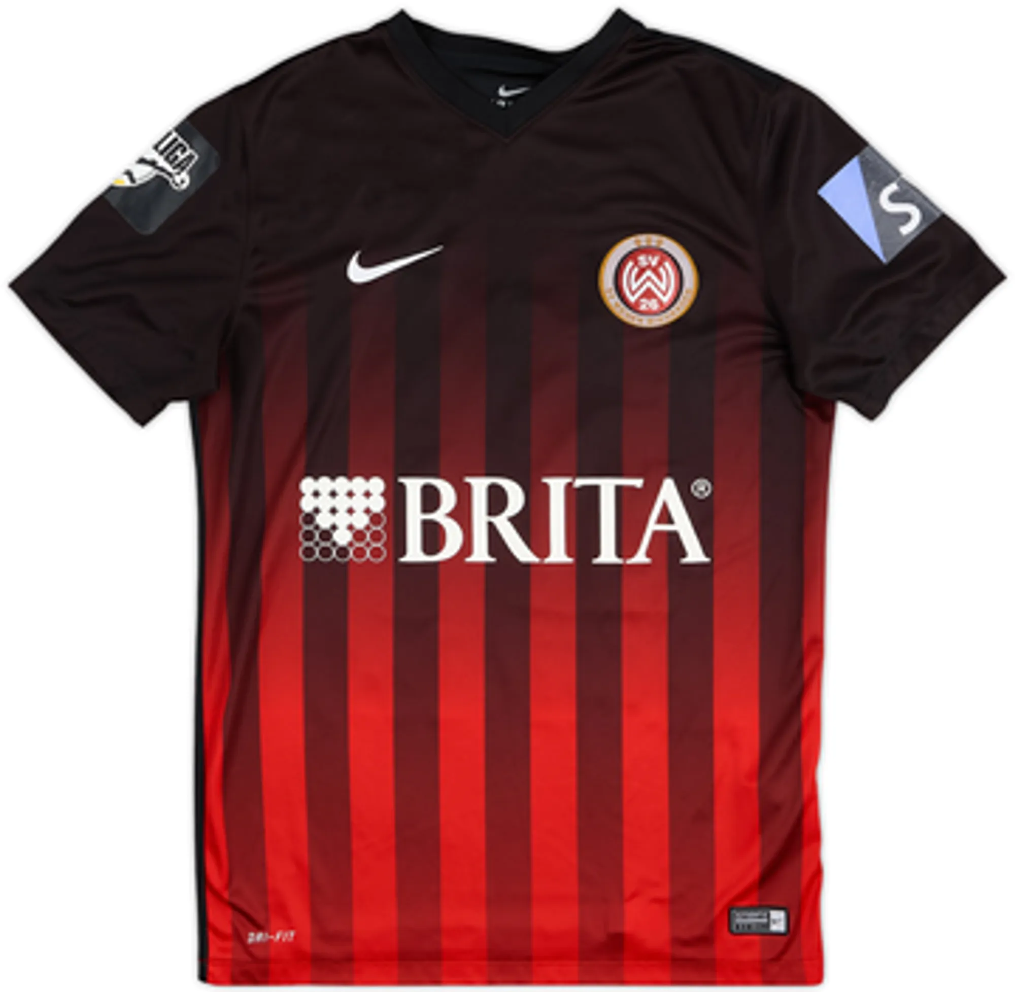 2016-17 Wehen Wiesbaden Home Shirt Bangert #21 - 6/10 - (M)