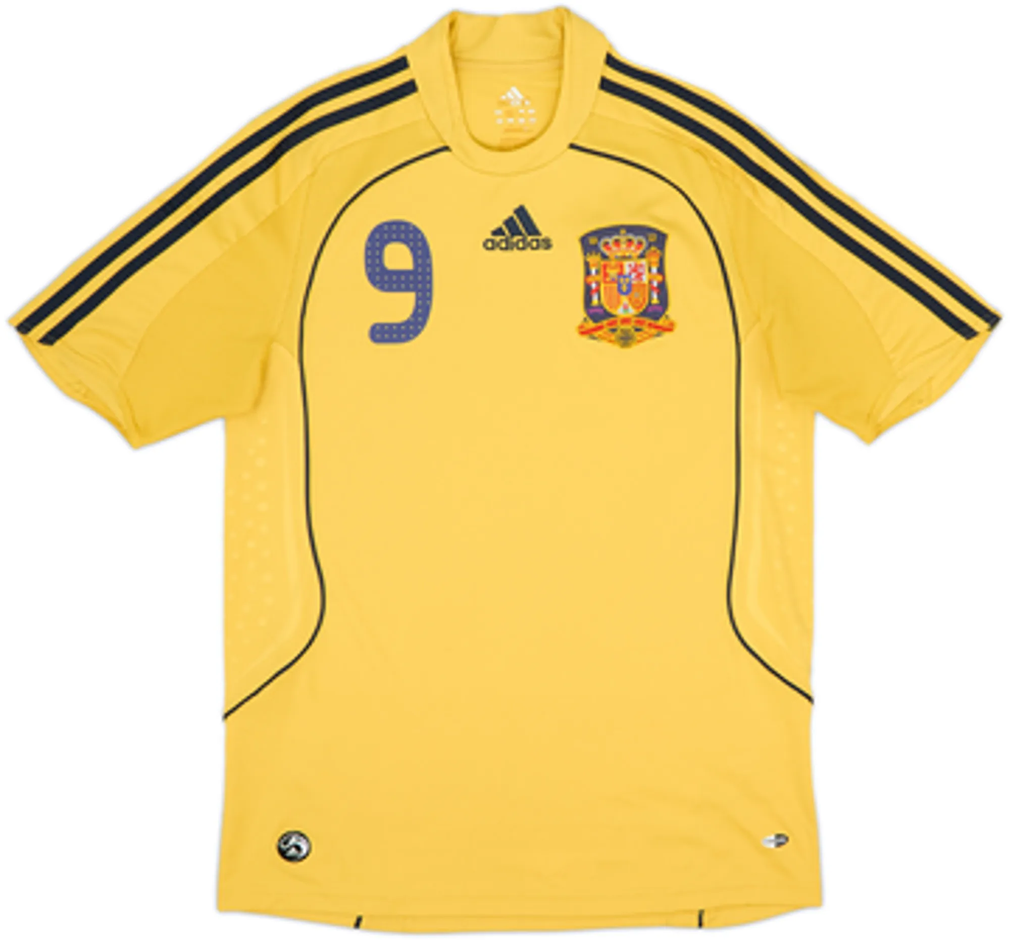 2008-10 Spain Away Shirt Torres #9 - 8/10 - (S)