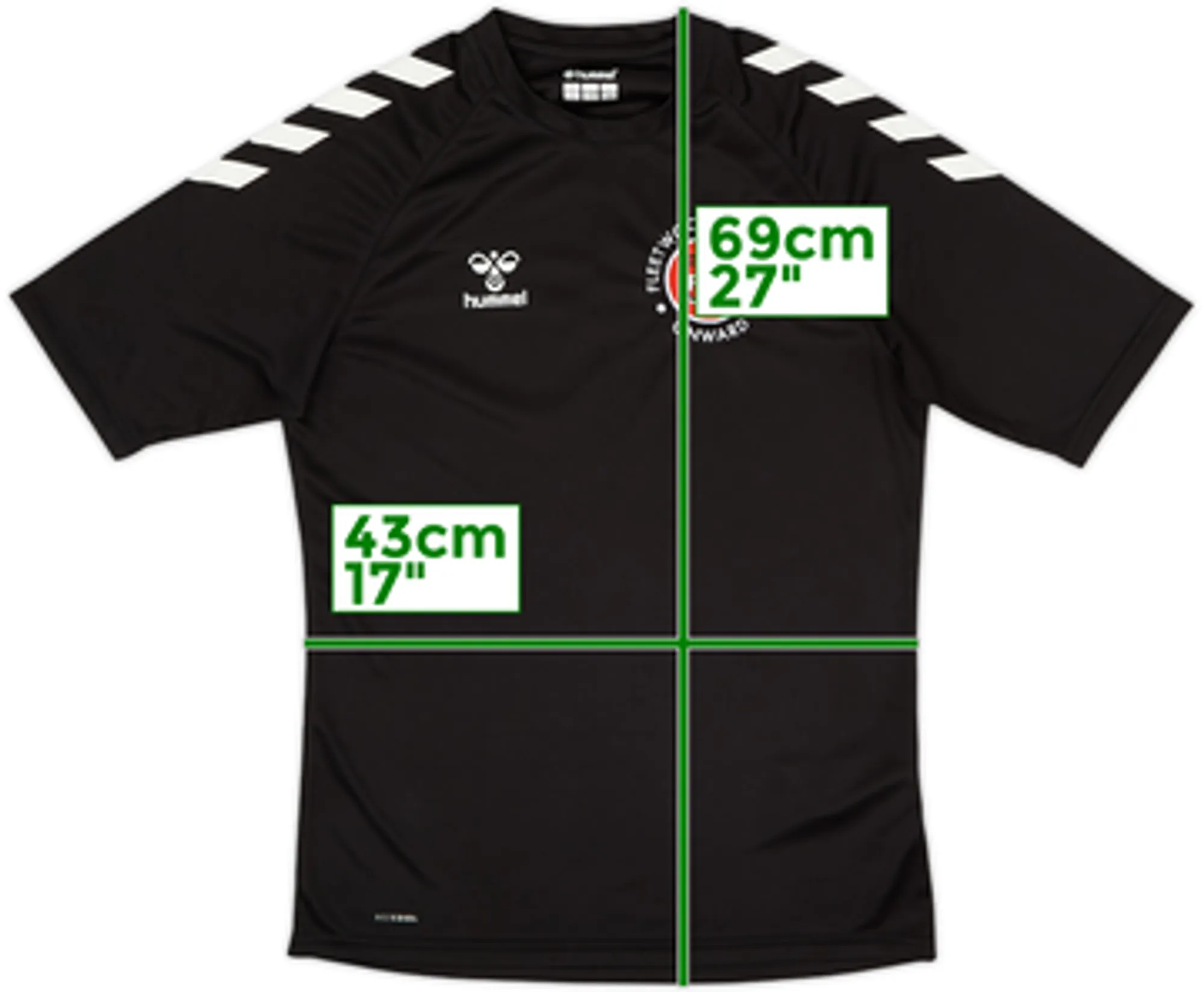 2018-19 Fleetwood Town Hummel Training Shirt - 8/10 - (S)