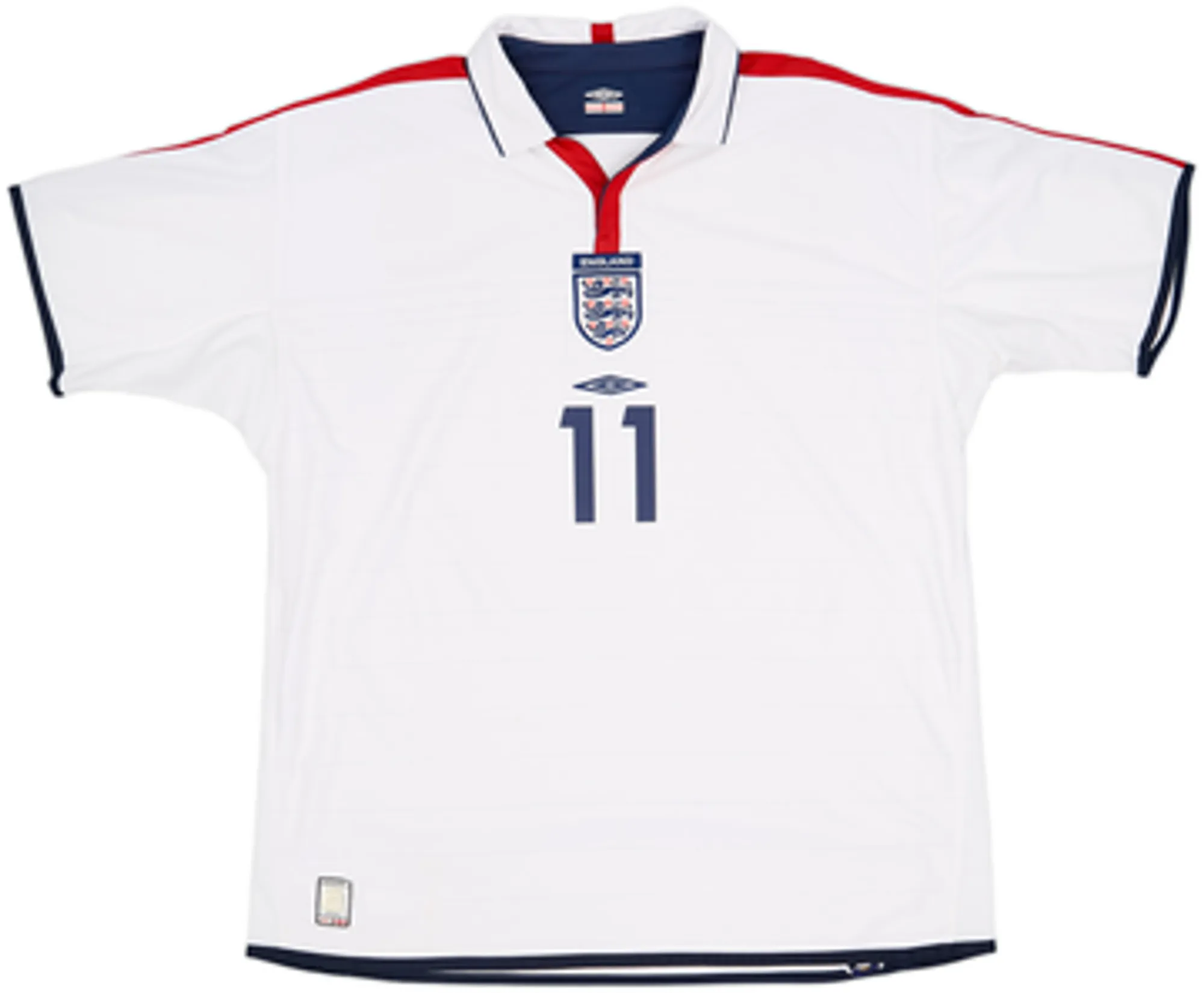 2003-05 England Home Shirt Lampard #11 - 9/10 - (XXL)