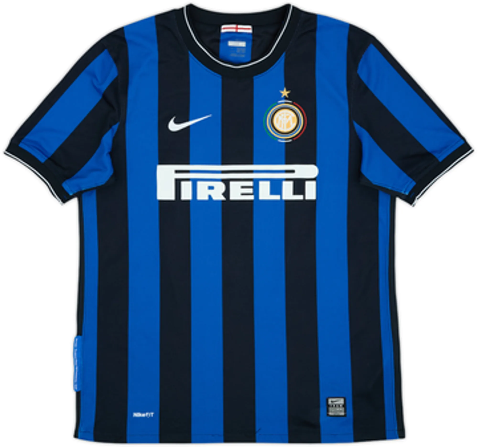 2009-10 Inter Milan Home Shirt Eto'o #9 - 9/10 - (XL.Boys)