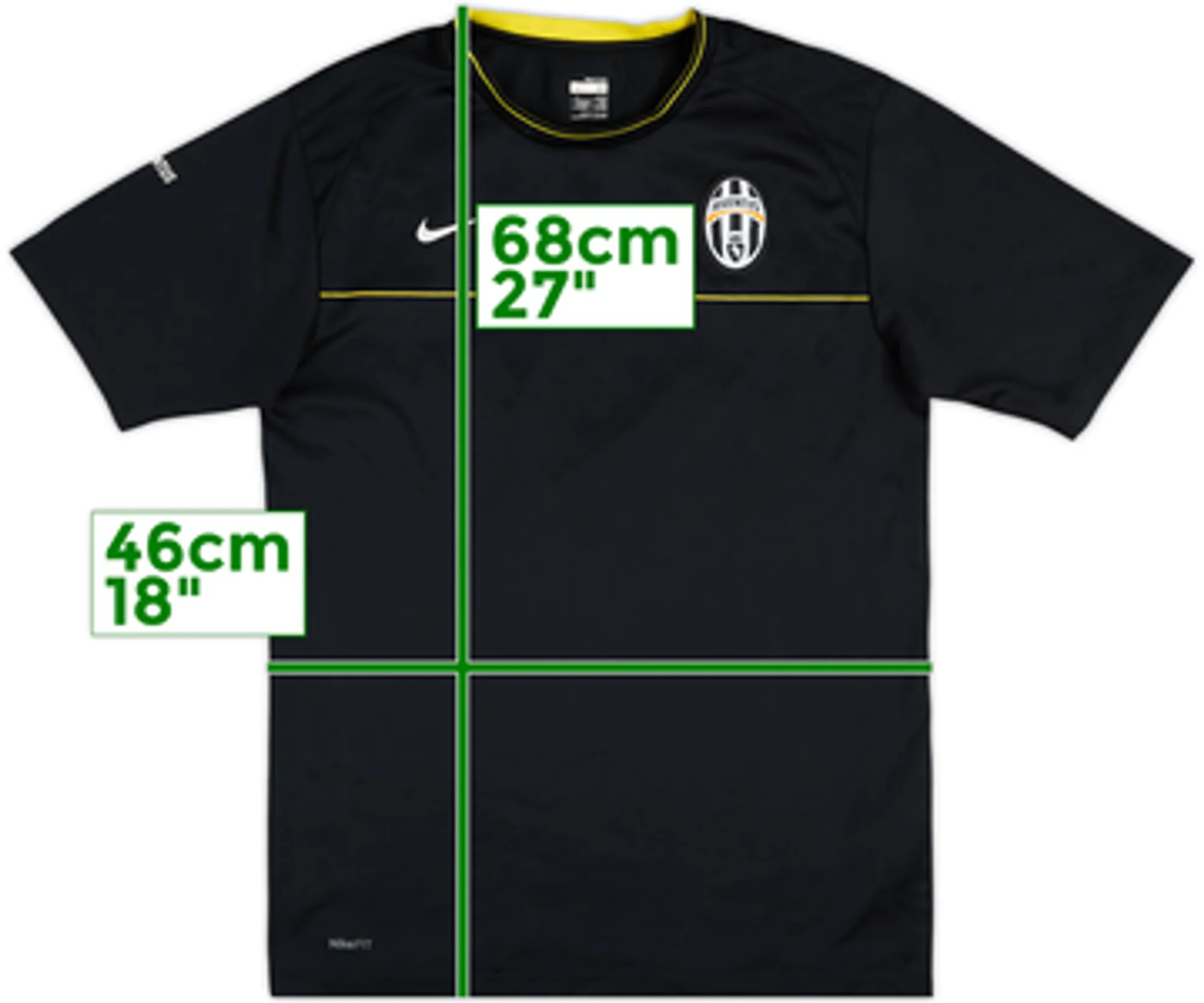 2008-09 Juventus Nike Training Shirt - 6/10 - (M)