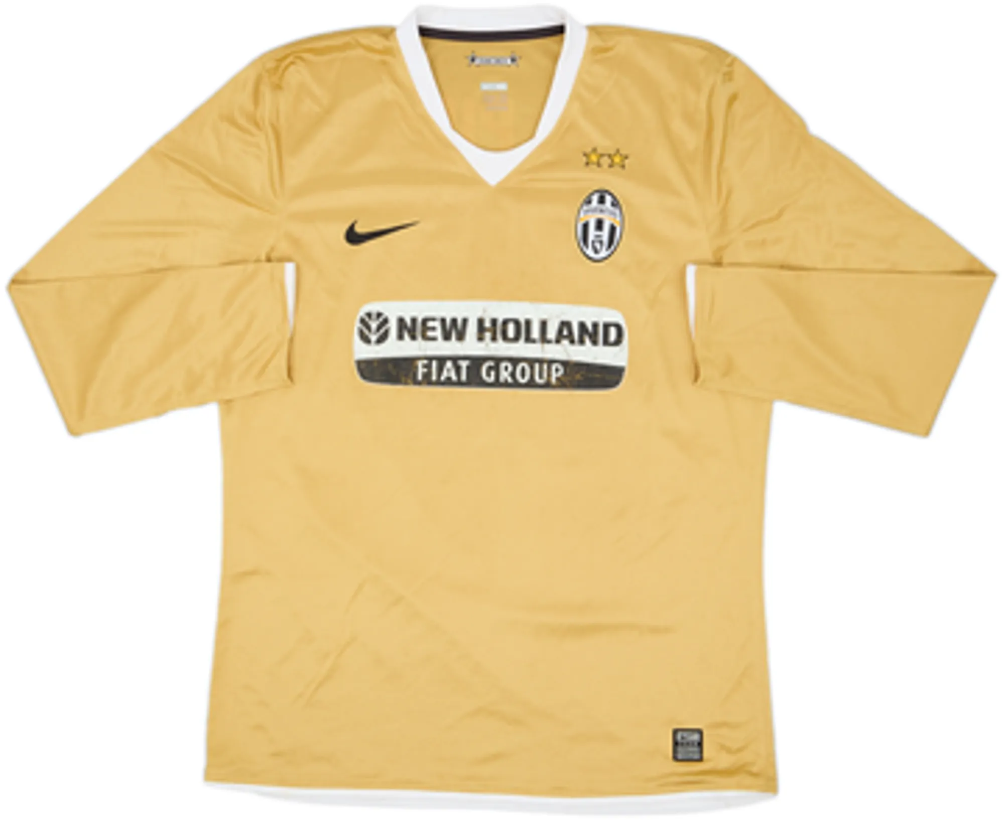 2008-09 Juventus Player Issue Away L/S Shirt Del Piero #10 - 6/10 - (XL)