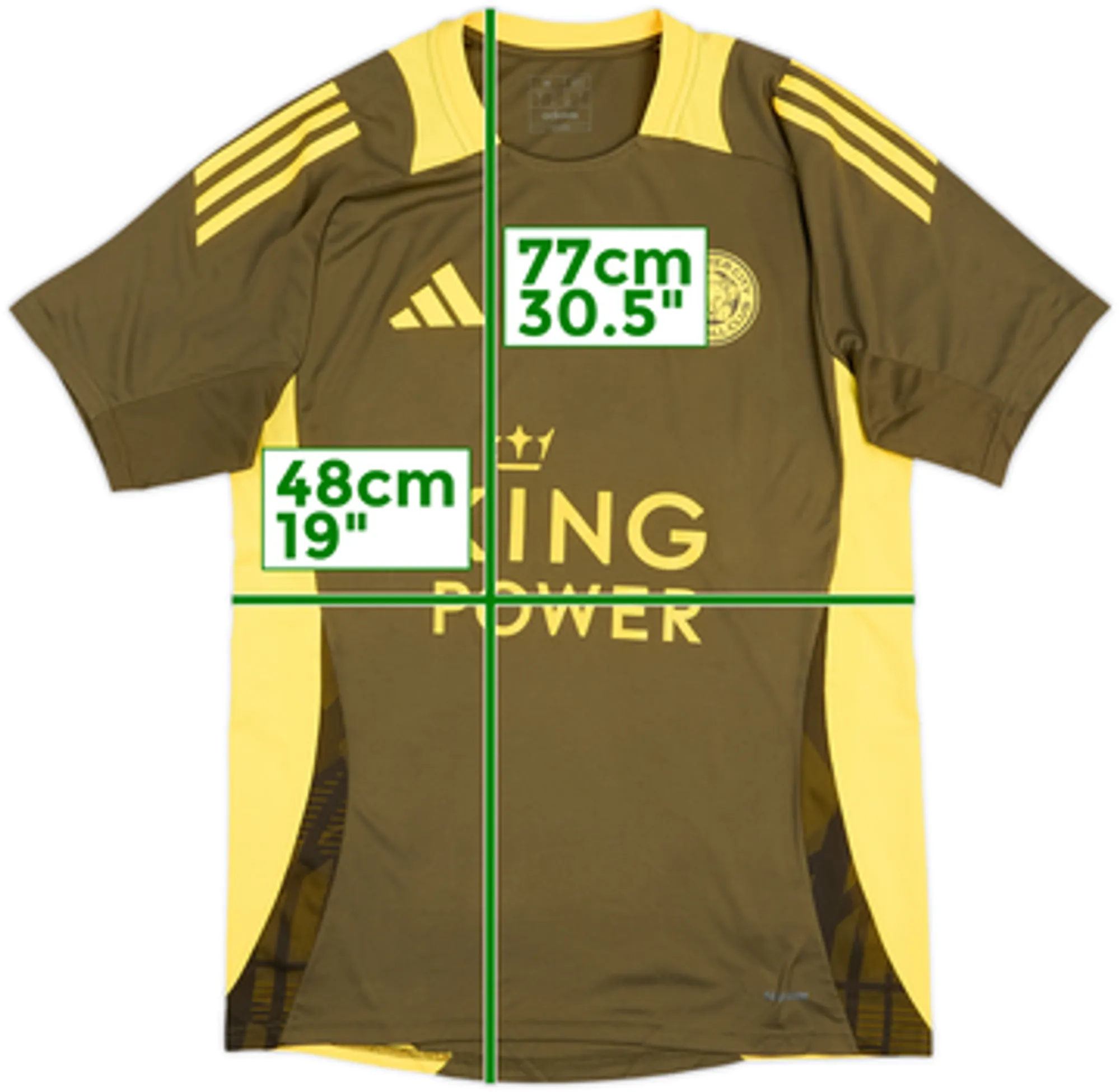 2024-25 Leicester Staff Issue adidas Training Shirt 'FG' - 9/10 - (M)