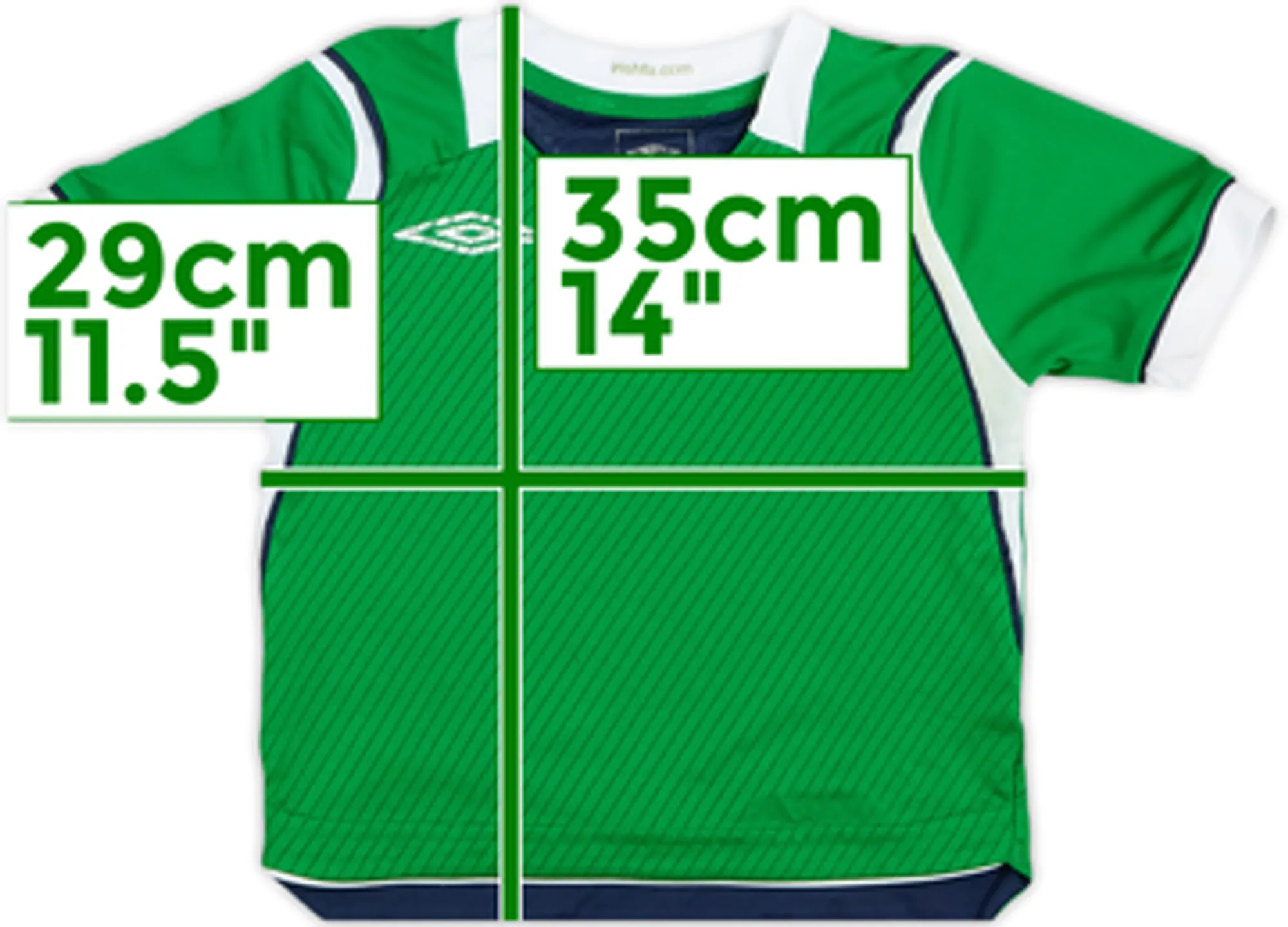2008-10 Northern Ireland Home Shirt - 4/10 - (2-3 Years)