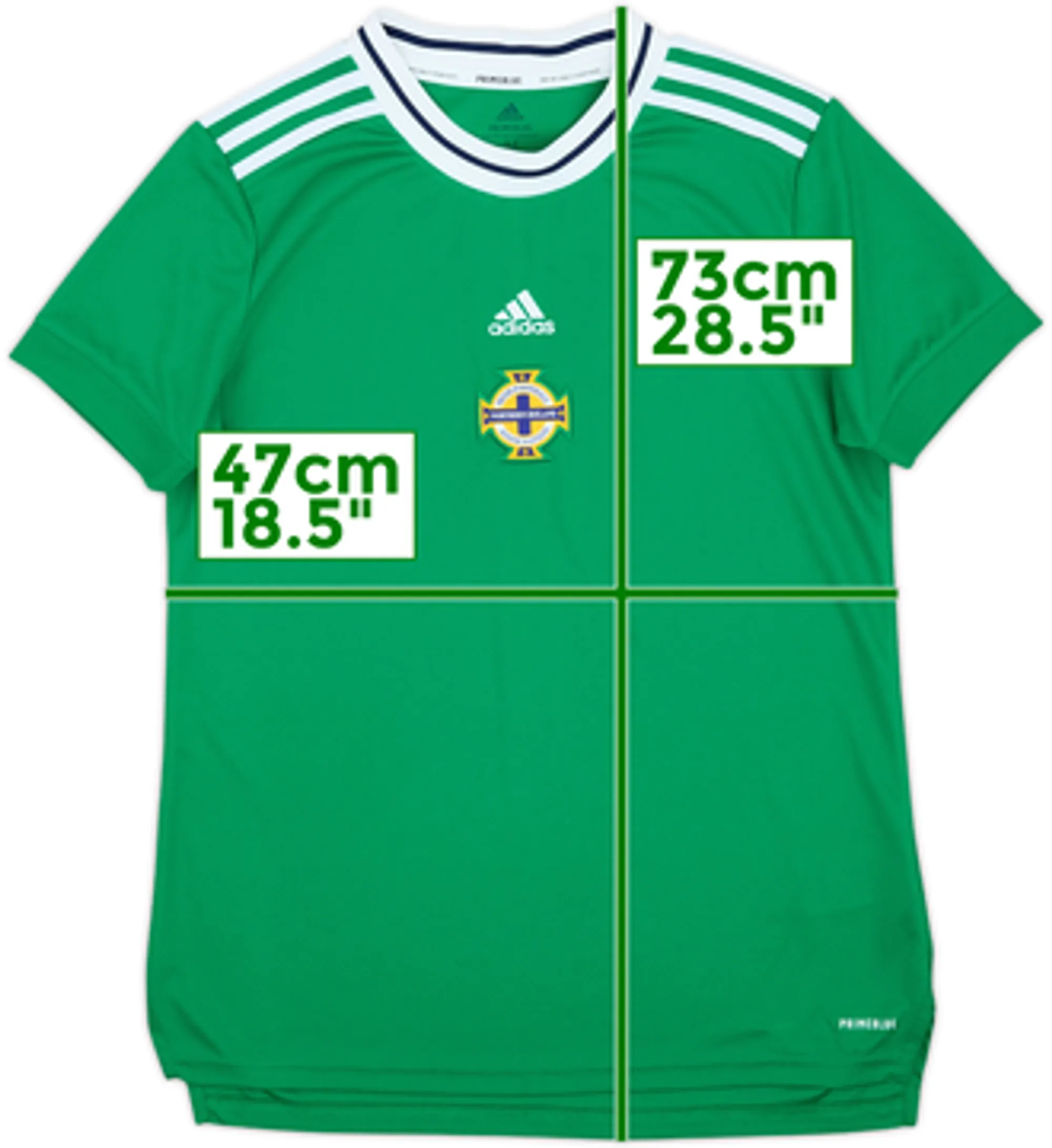 2022-24 Northern Ireland Women's Home Shirt - 9/10 - (Women's M)