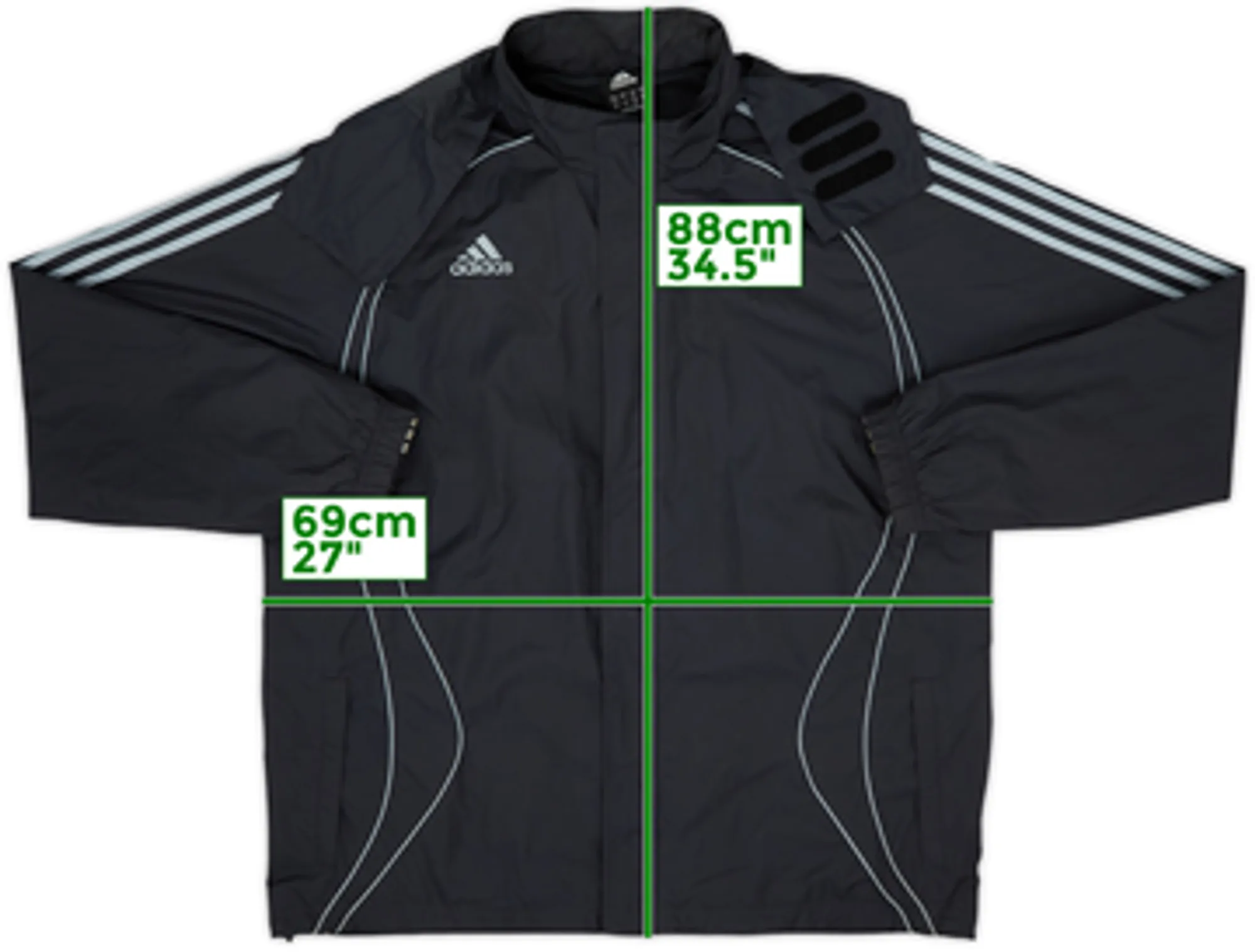 2006-07 Red Bull Salzburg adidas Hooded Rain Jacket - 6/10 - (XL)