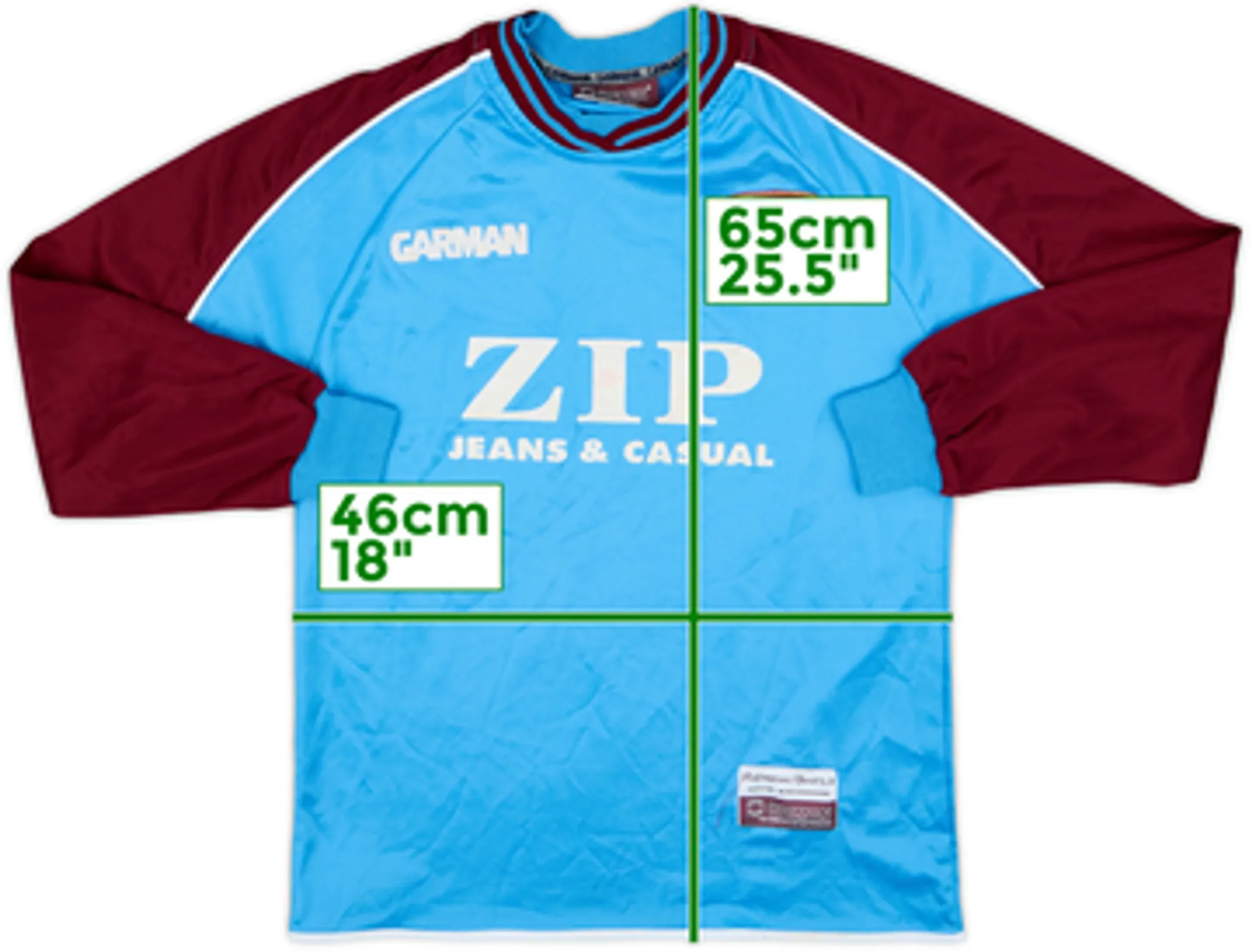 2002-03 Salernitana Third L/S Shirt - 6/10 - (S)