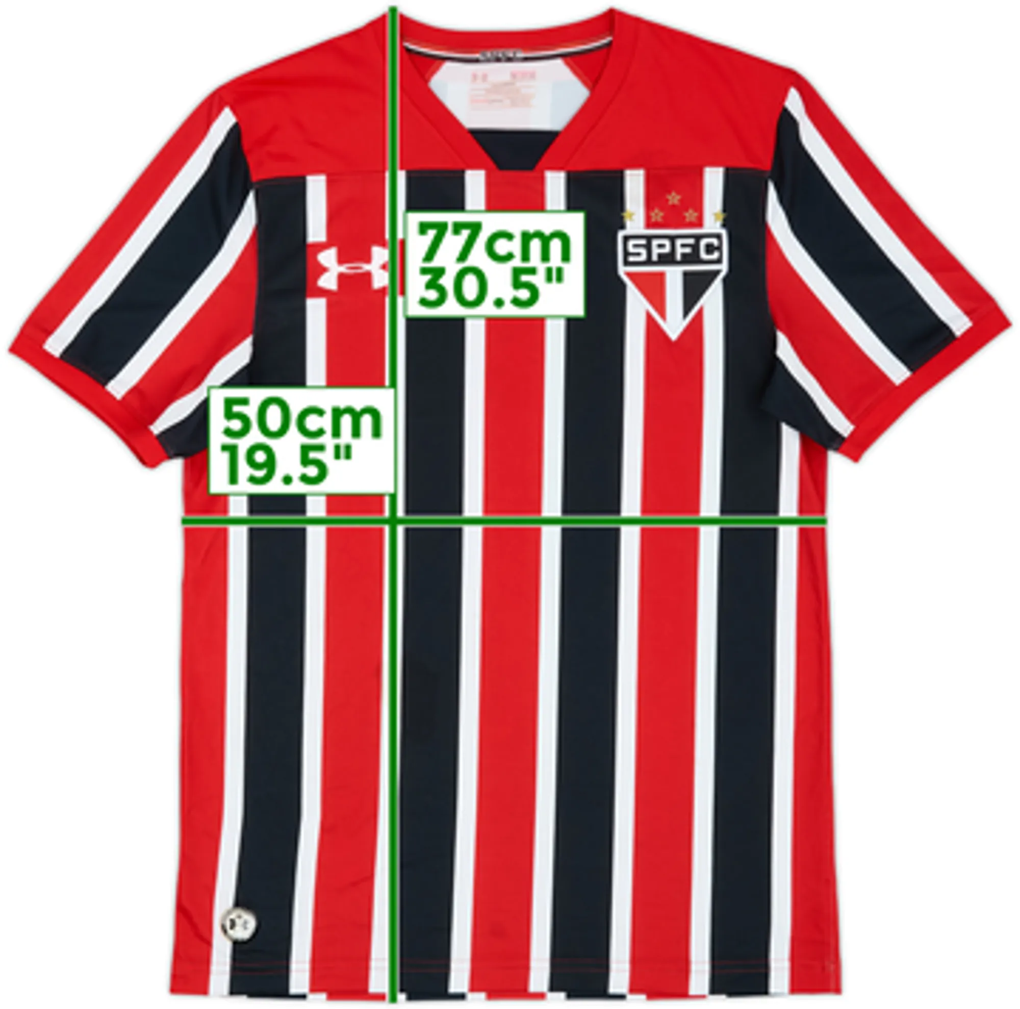 2017-18 Sao Paulo Away Shirt - 9/10 - (M)