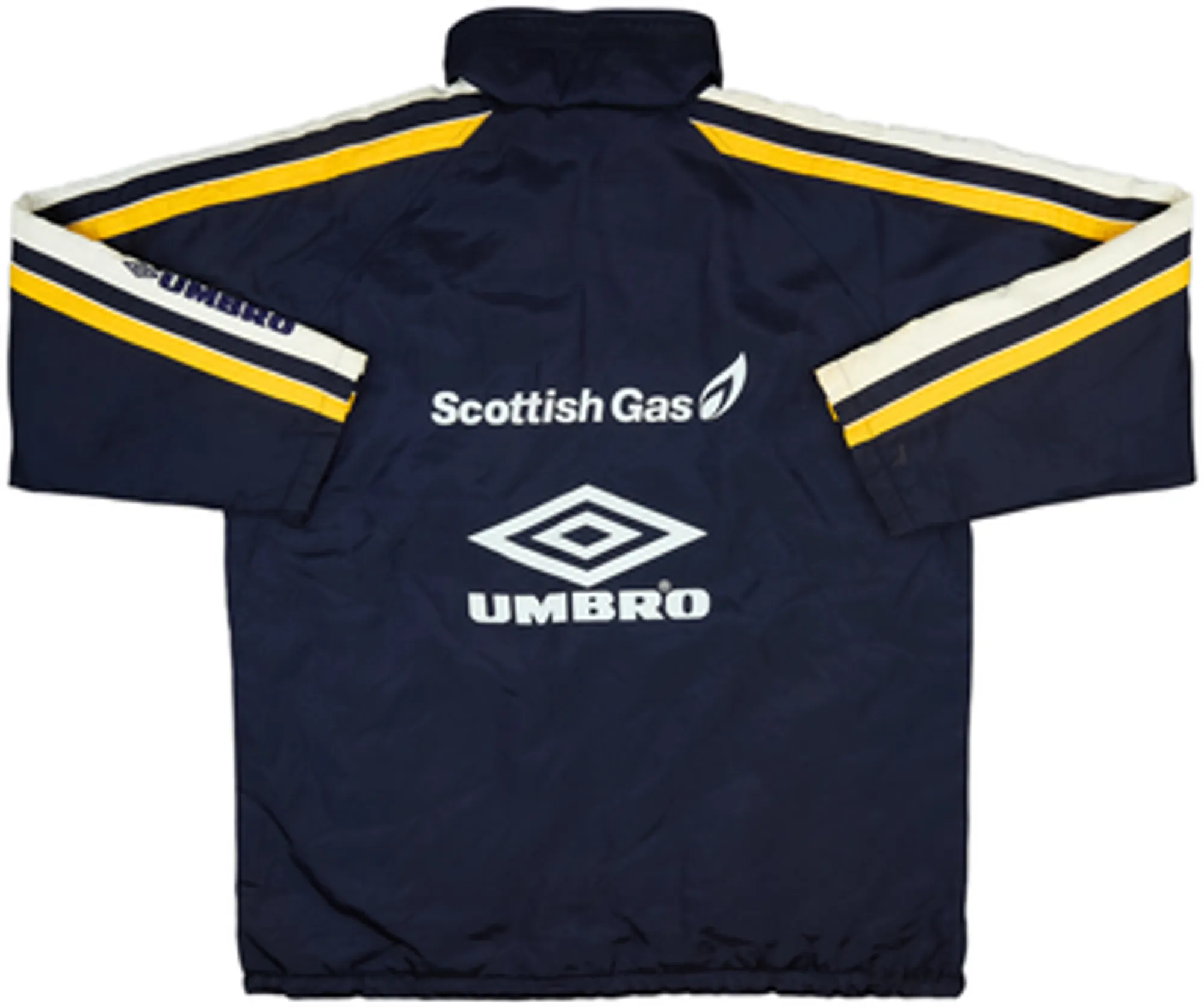 1998-00 Scotland Player Issue Umbro Padded Bench Coat - 9/10 - (XL)