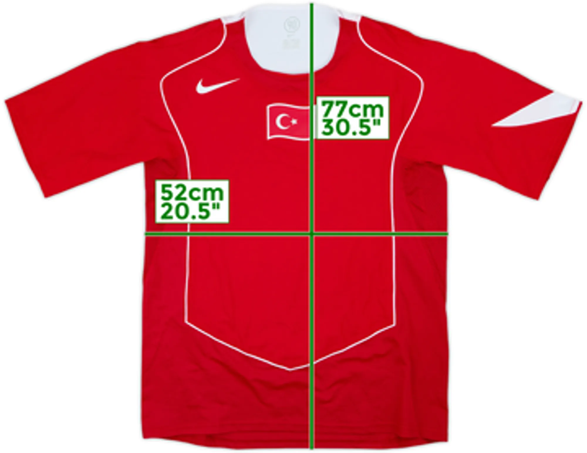 2004-06 Turkey Player Issue Home Shirt - 9/10 - (L)