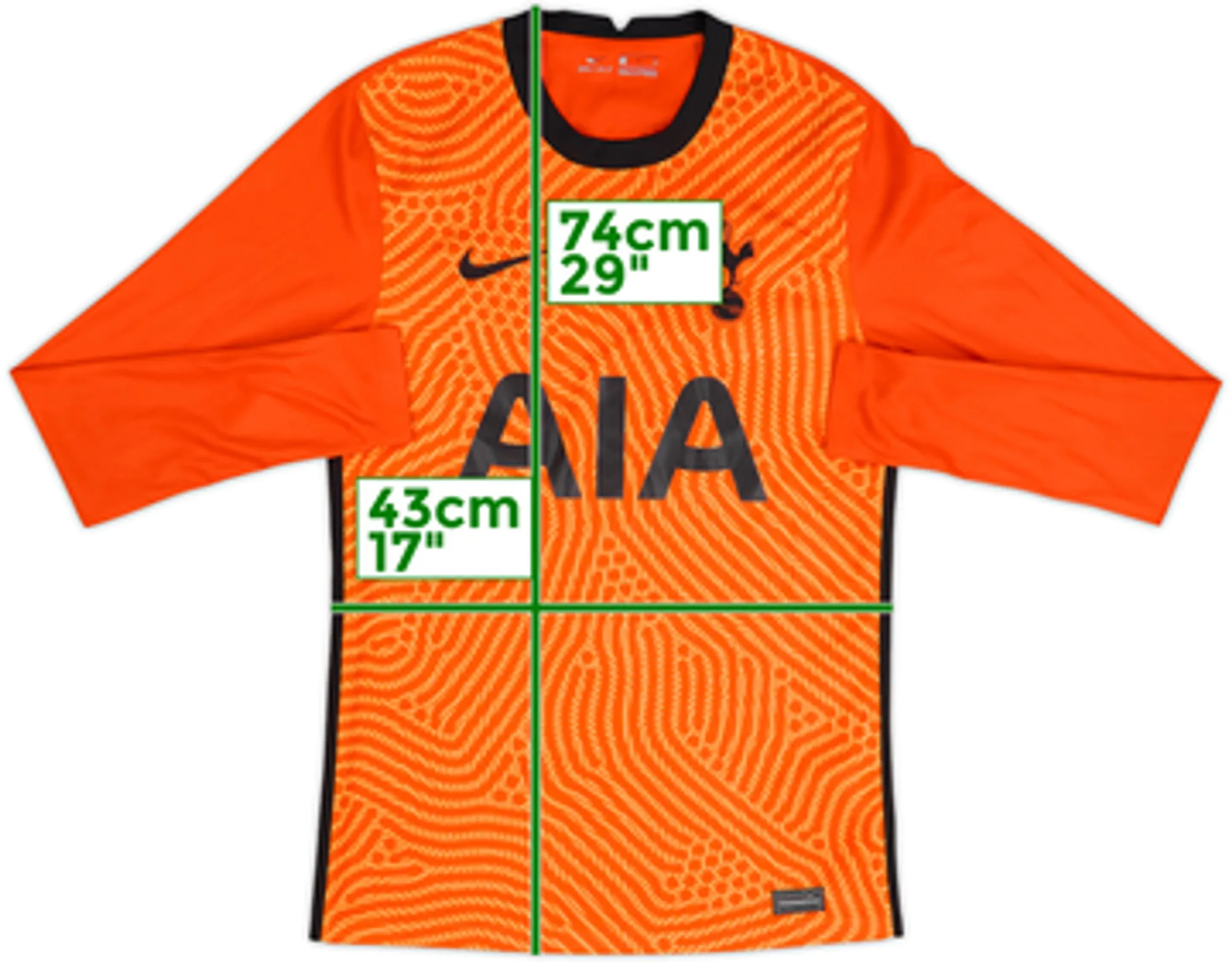 2020-21 Tottenham GK Shirt - 9/10 - (S)