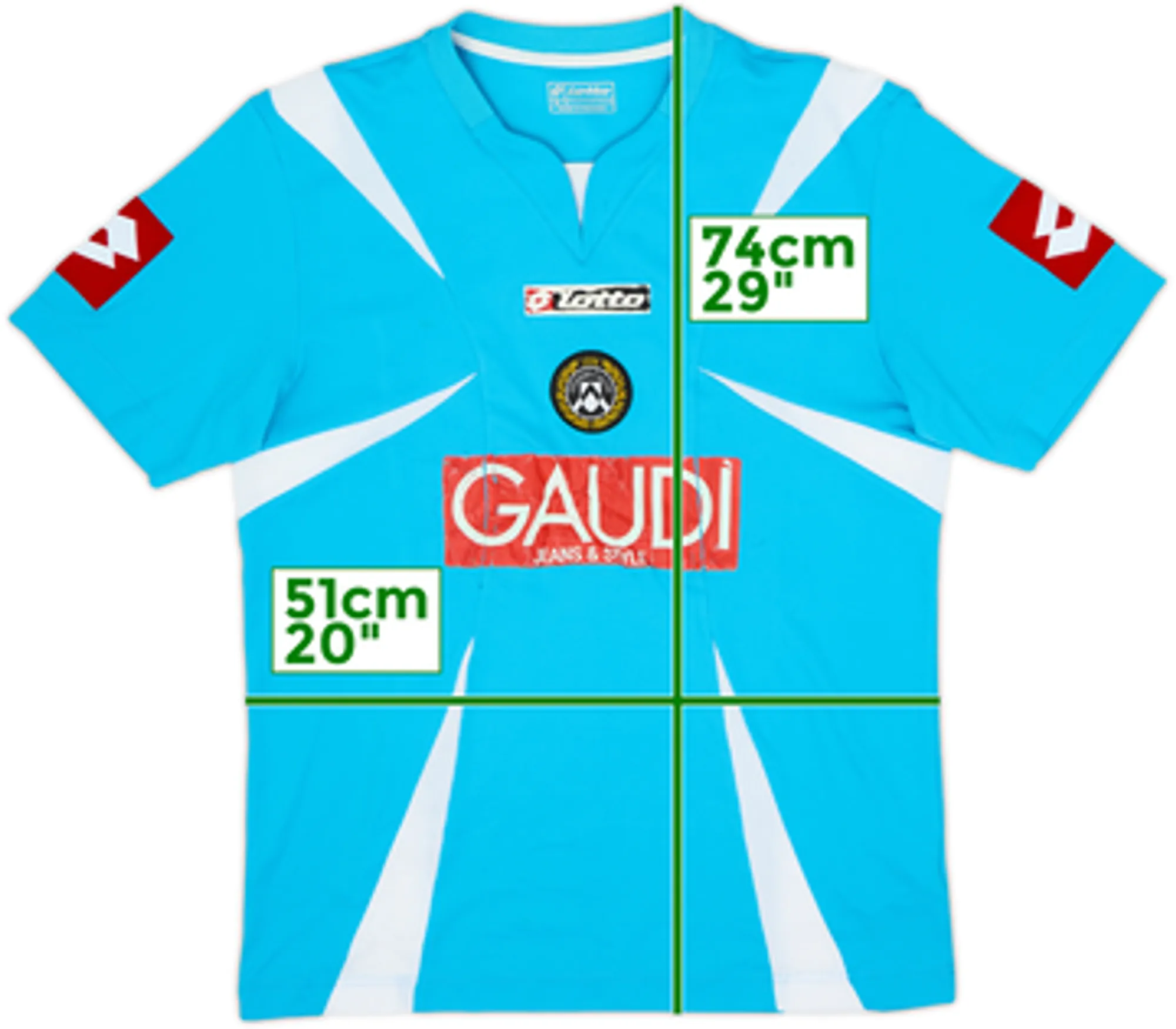 2006-07 Udinese Third Shirt - 5/10 - (XL)