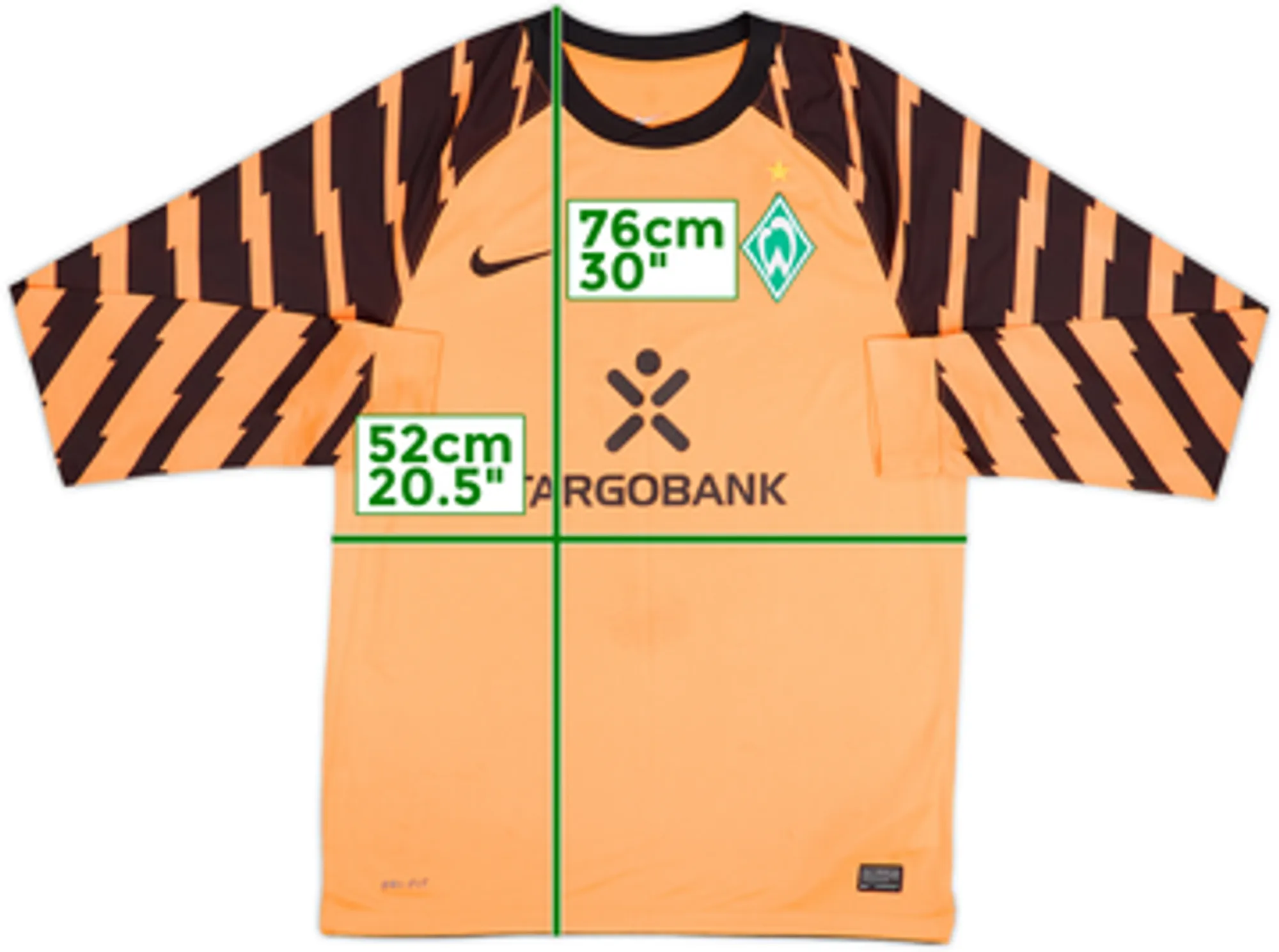 2010-11 Werder Bremen GK Shirt - 7/10 - (M)