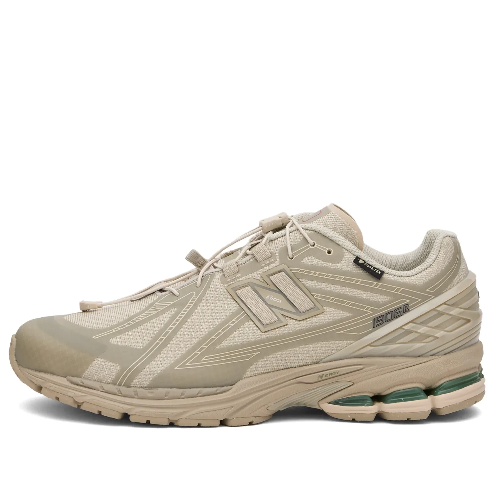 New Balance Unisex U1906X in Grey/Green Synthetic