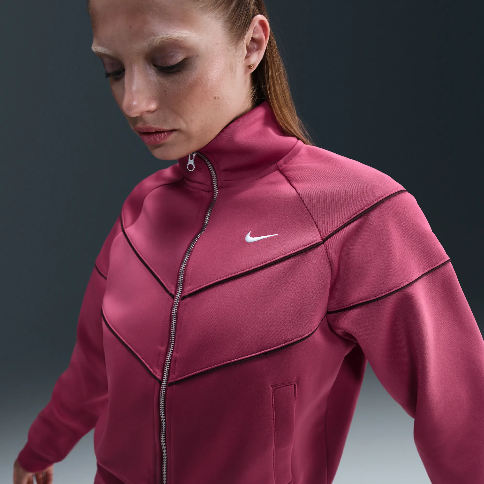 Nike Windrunner Women's Knit Jacket - Purple