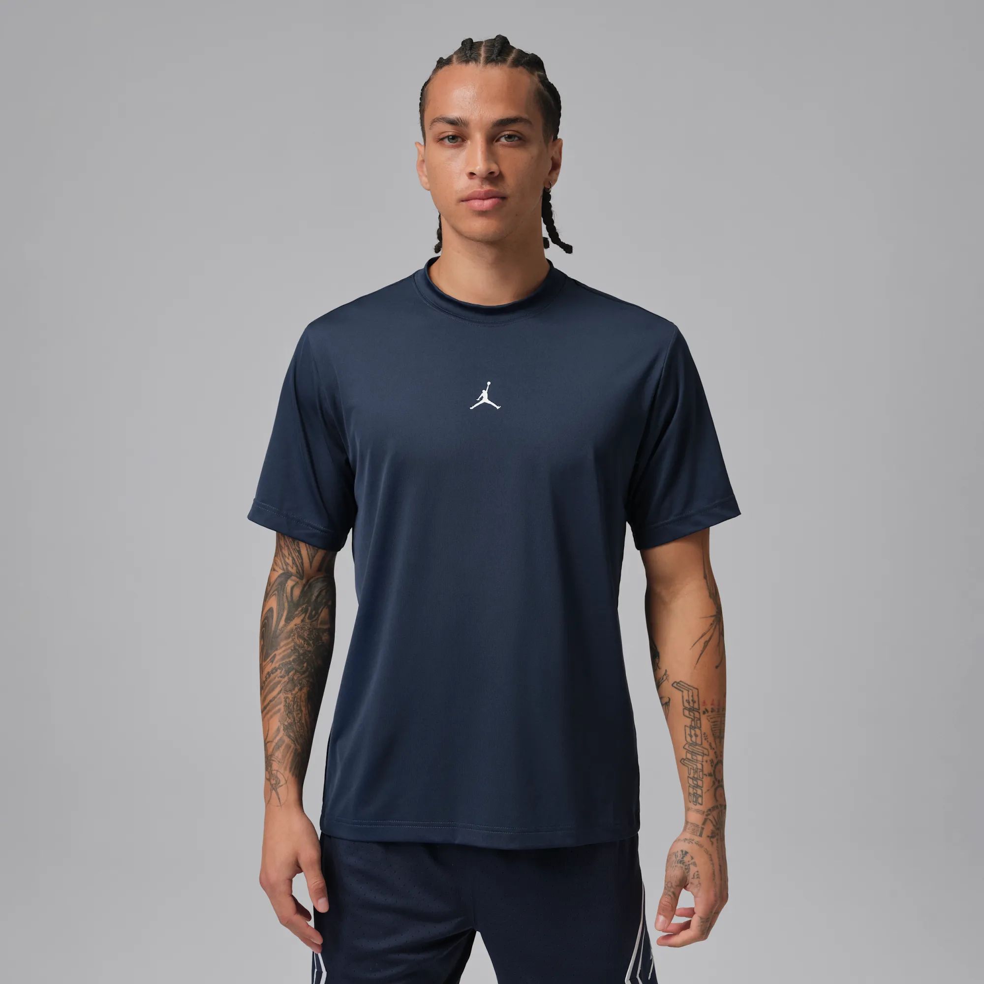 Nike Jordan Sport Essentials Men's Dri-FIT Short-Sleeve Top - Blue