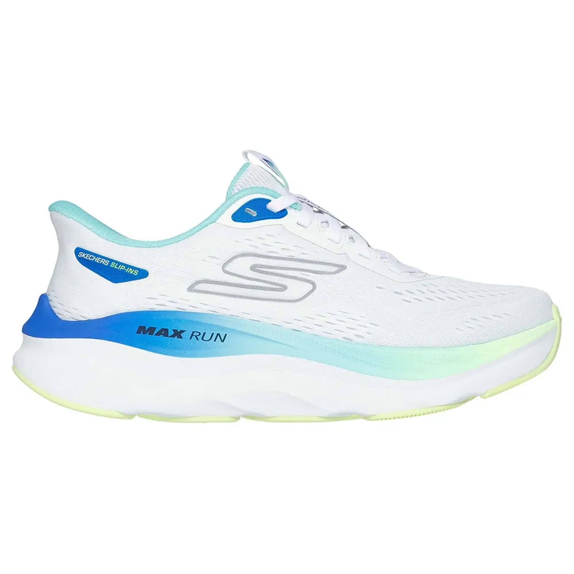 Skechers Women's Slip-ins: Max Run Sneaker in White