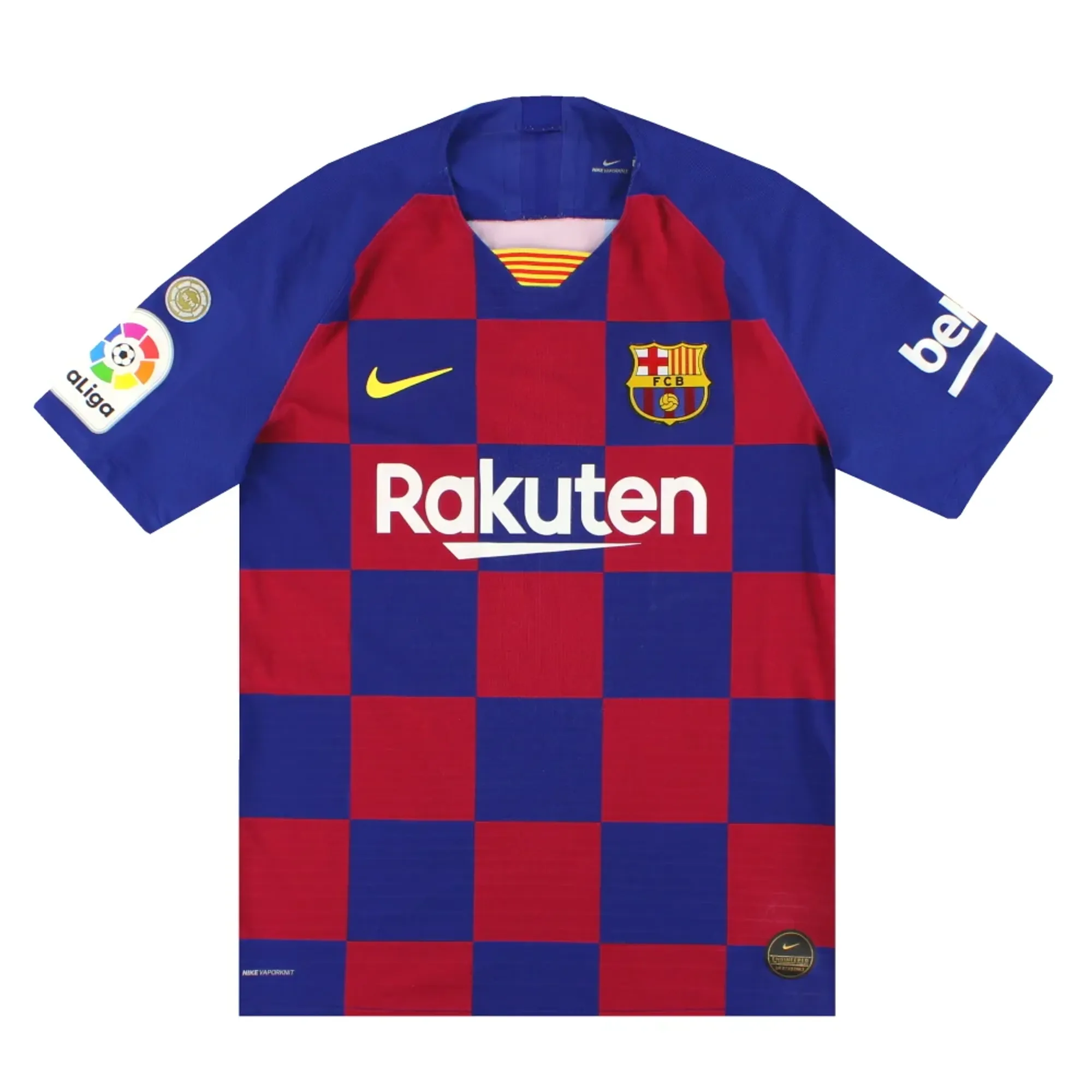 2019-20 Barcelona Player Issue Vaporknit Home Shirt M - Barcelona / Excellent