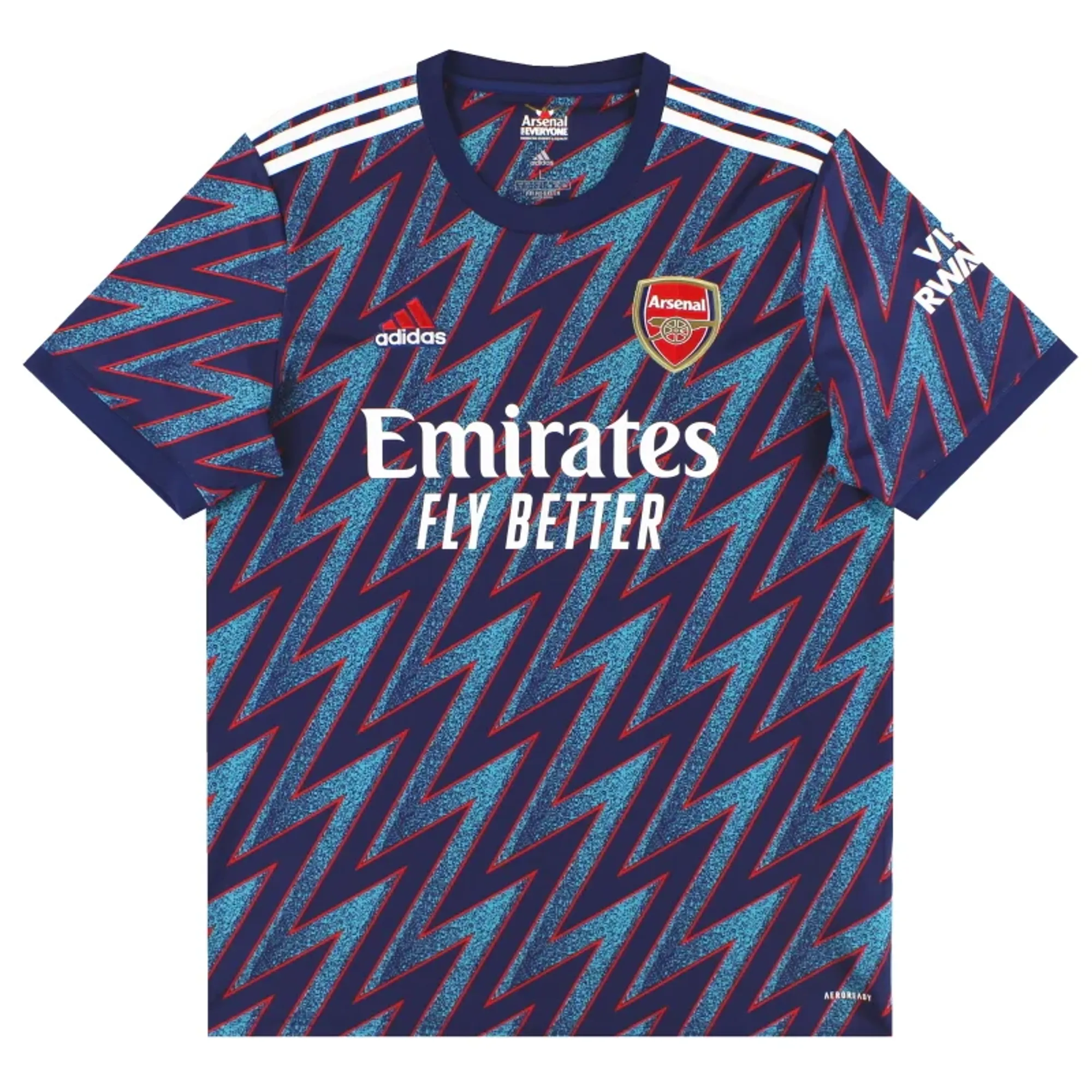 2021-22 Arsenal adidas Third Shirt *Mint* XL - Arsenal / Mint 