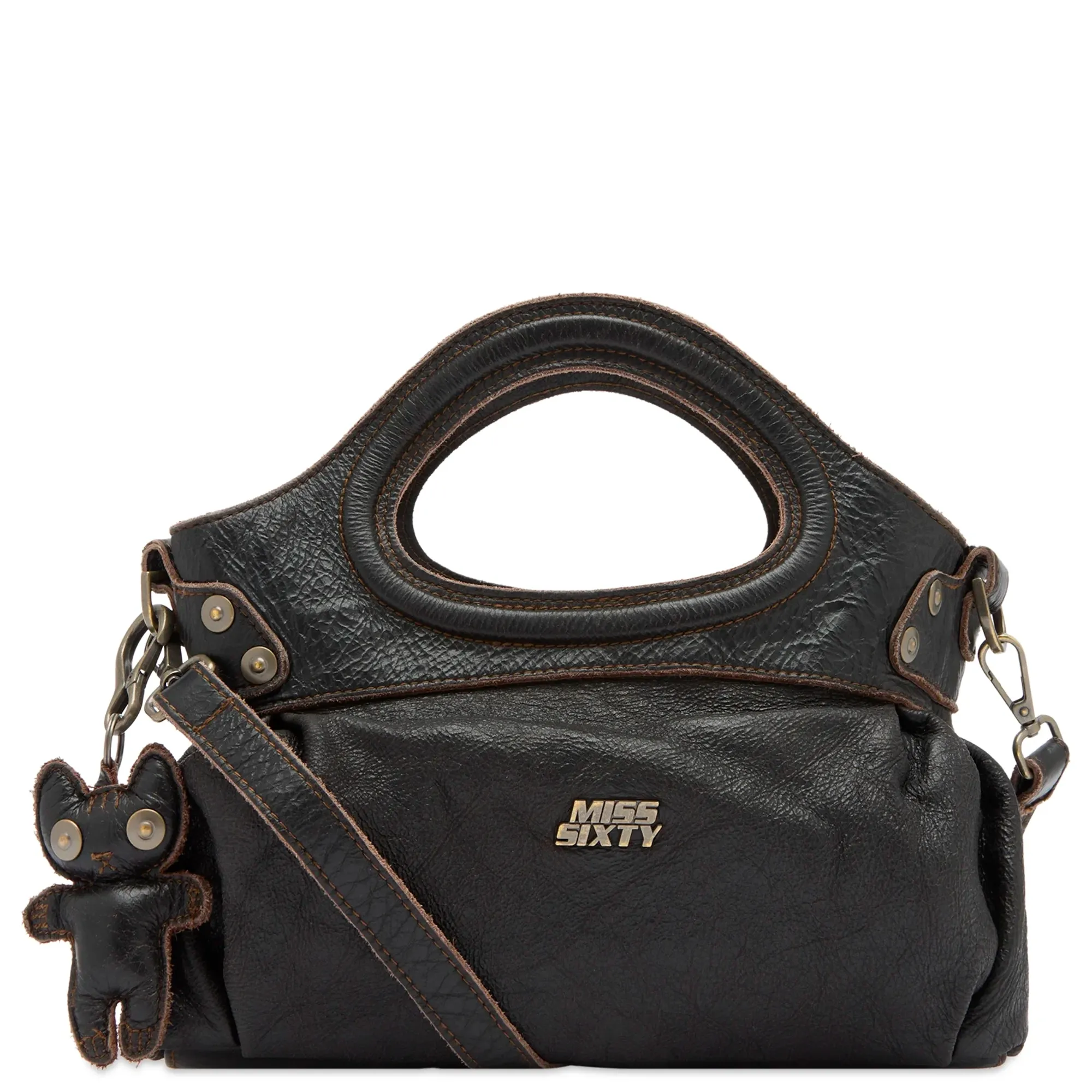 KNWLS x Miss Sixty Women's Baguette Shoulder Bag Black
