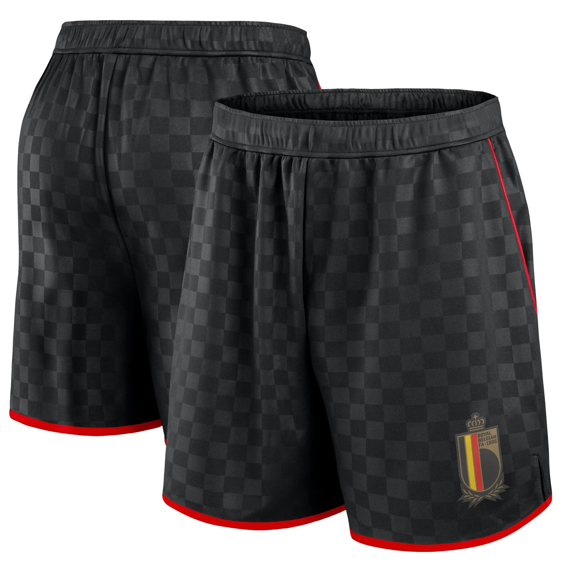 Belgium Retro Short - Black - Mens