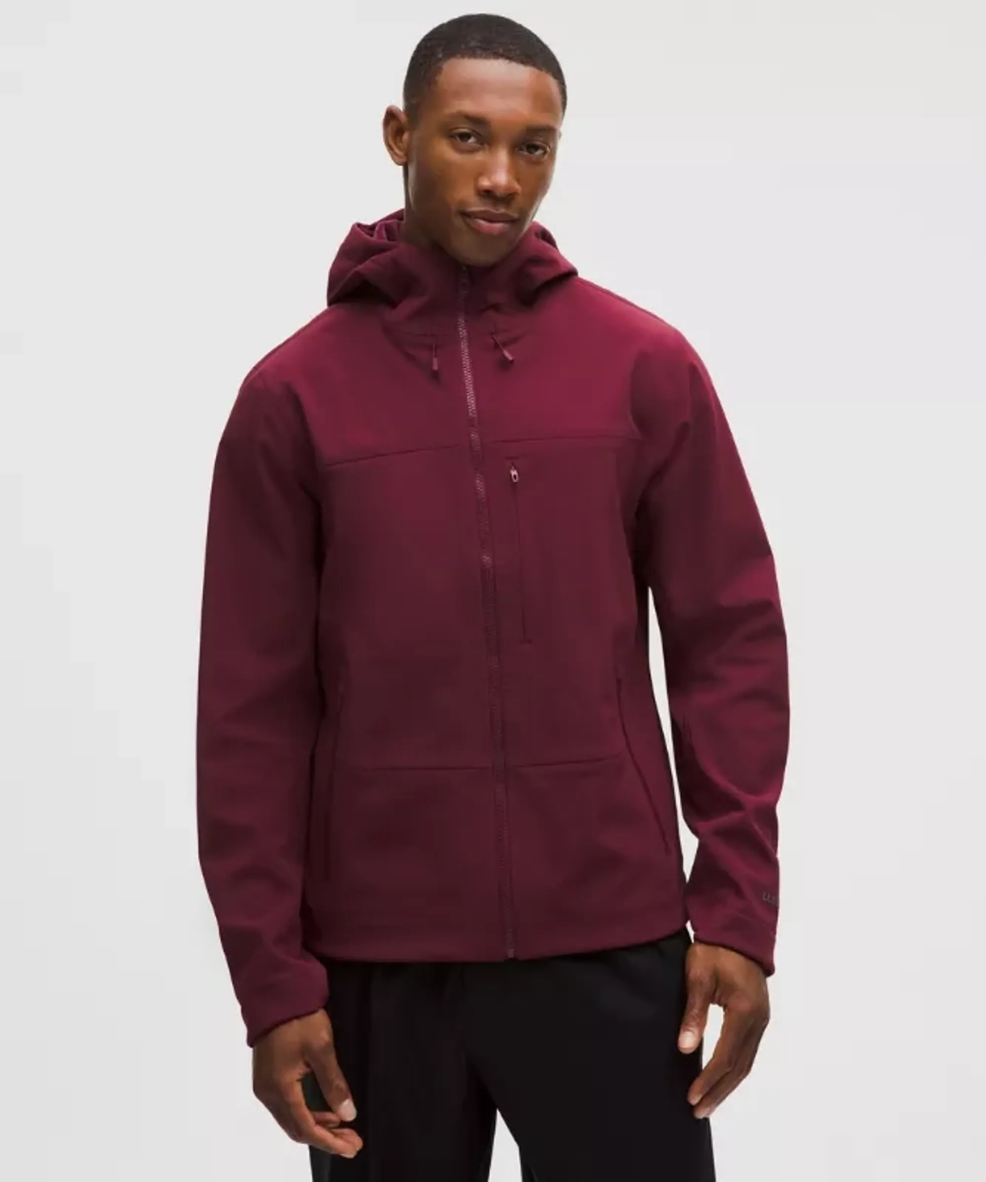 lululemon – Men's Cross Chill City-to-Trail Jacket – Color Burgundy/Red – Size XS